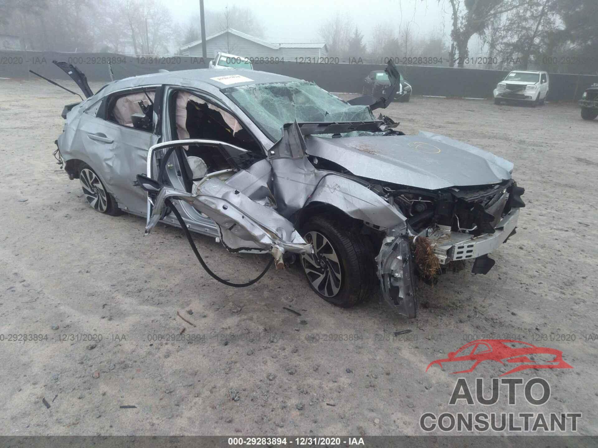 HONDA CIVIC HATCHBACK 2018 - SHHFK7G27JU206440