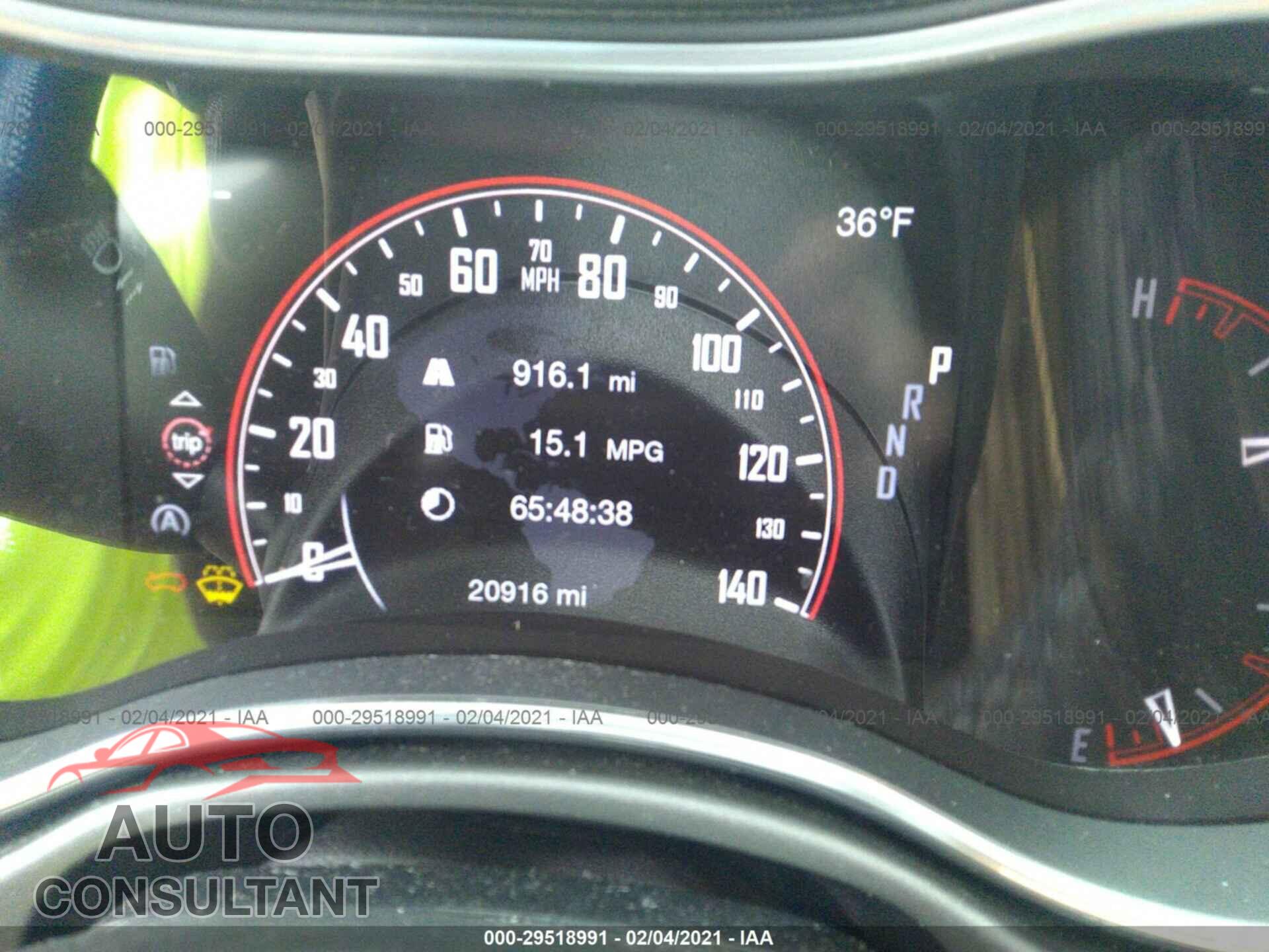 DODGE DURANGO 2019 - 1C4RDJAG5KC848566