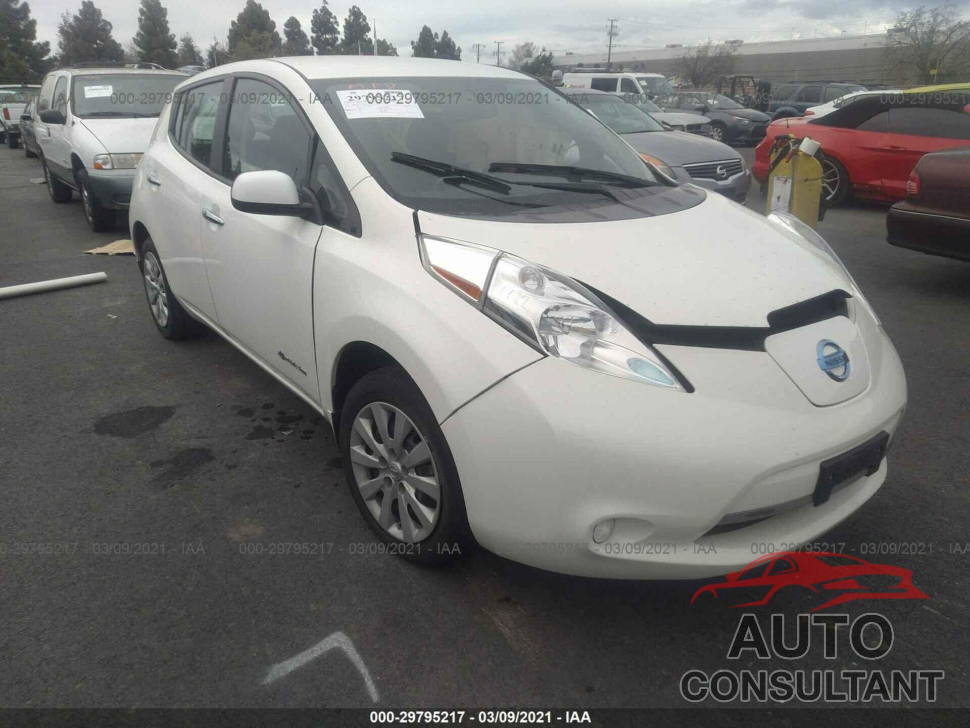 NISSAN LEAF 2017 - 1N4BZ0CP7HC303901