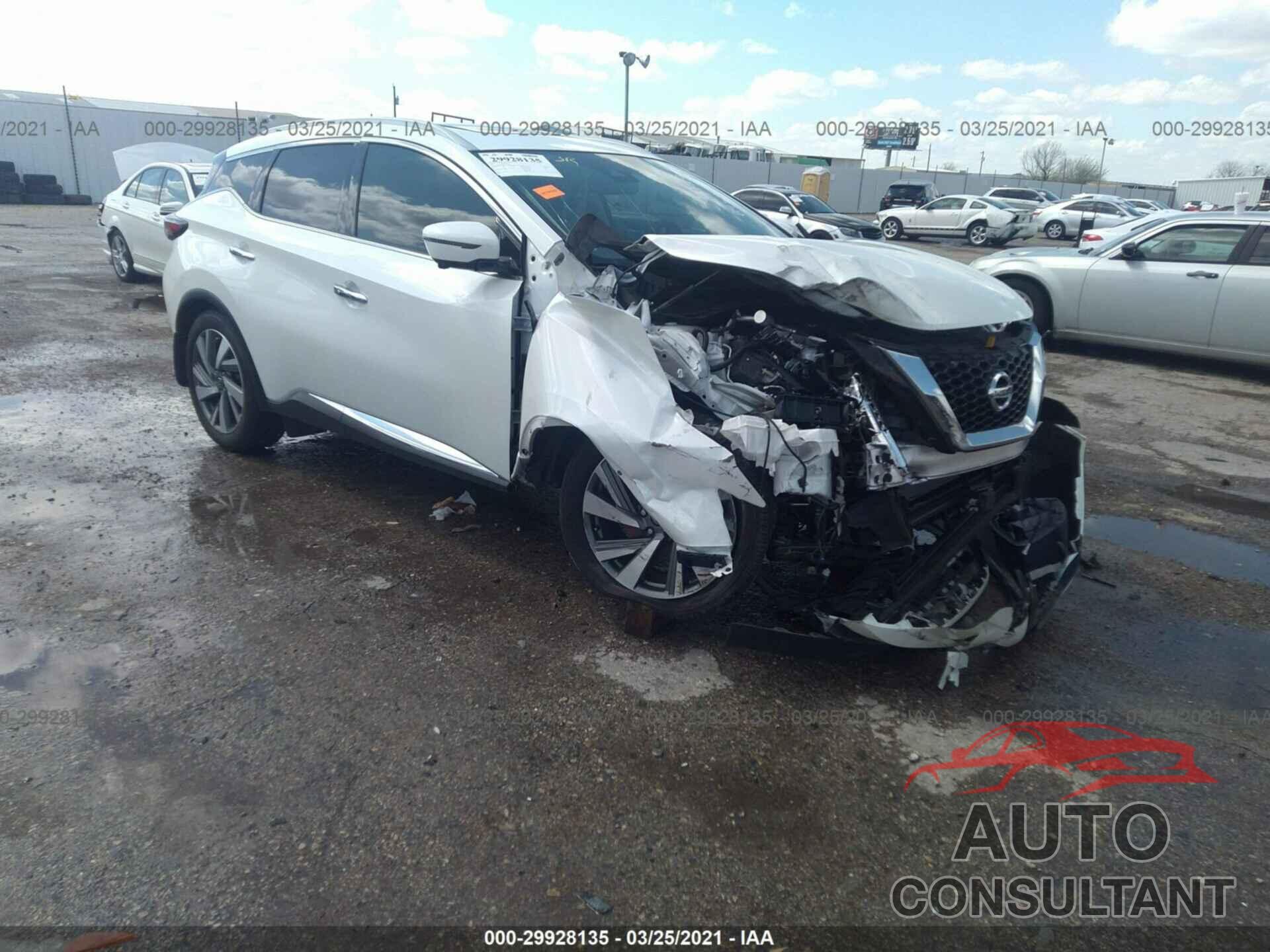 NISSAN MURANO 2019 - 5N1AZ2MJ3KN163106