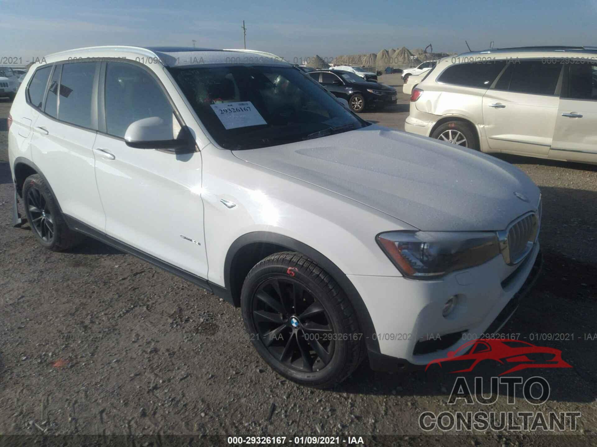 BMW X3 2017 - 5UXWZ7C37H0V91033