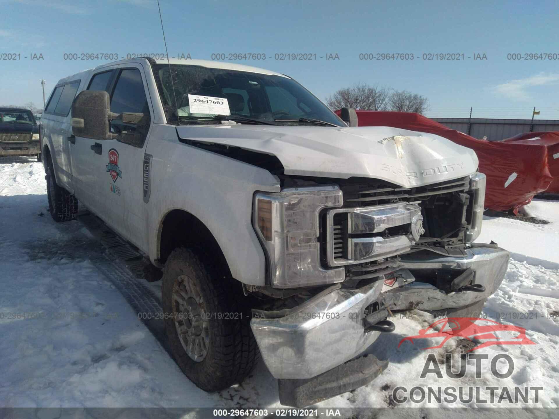 FORD SUPER DUTY F-250 SRW 2018 - 1FT7W2B67JEB42439