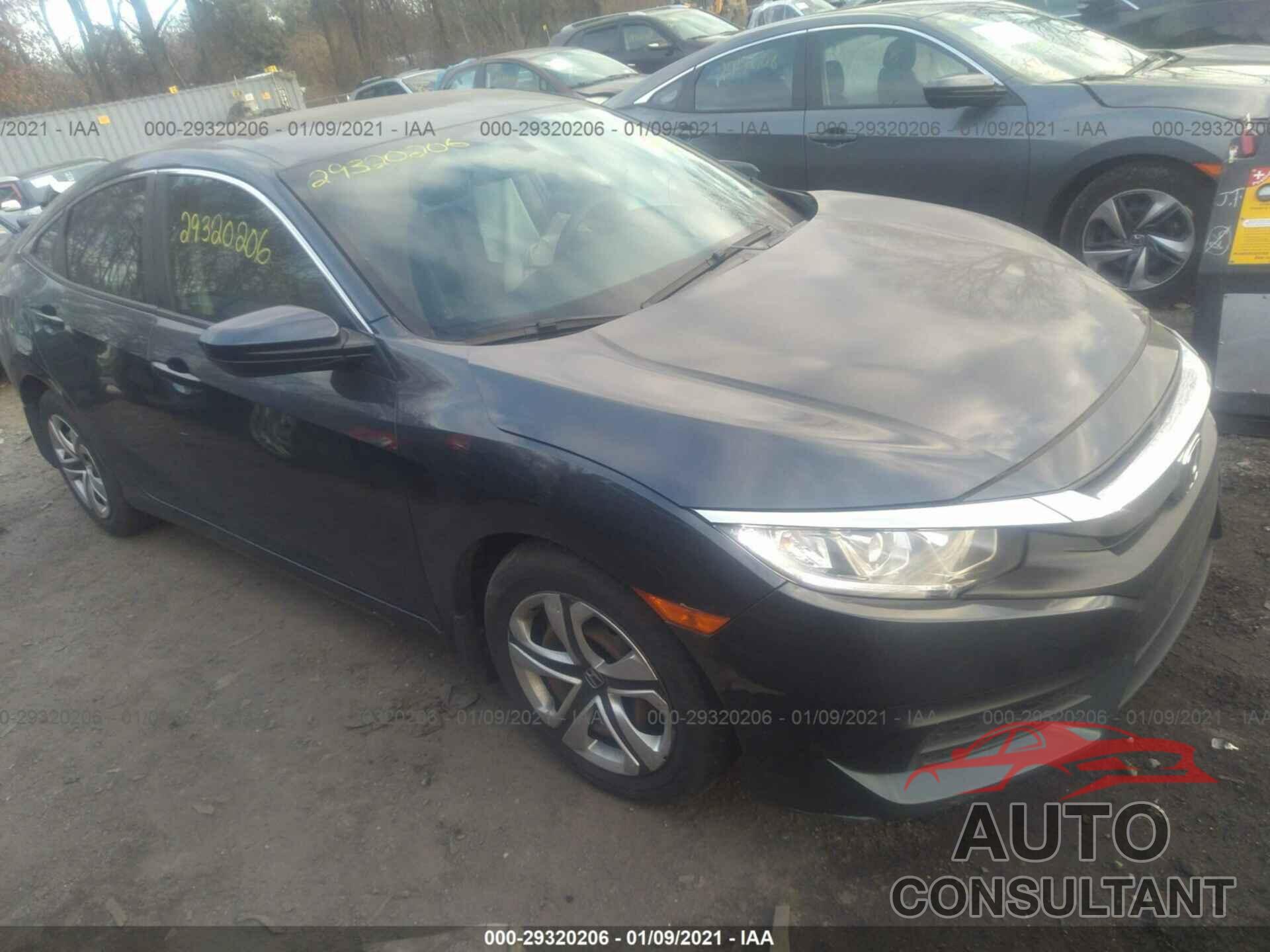 HONDA CIVIC SEDAN 2016 - 19XFC2F51GE238246