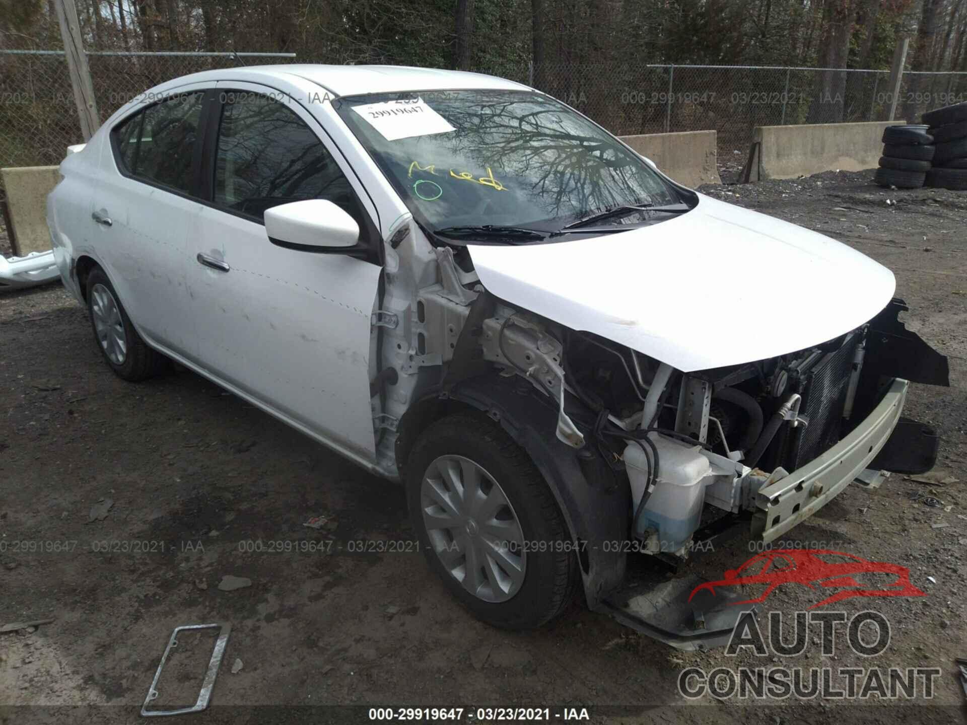 NISSAN VERSA 2016 - 3N1CN7AP7GL876180