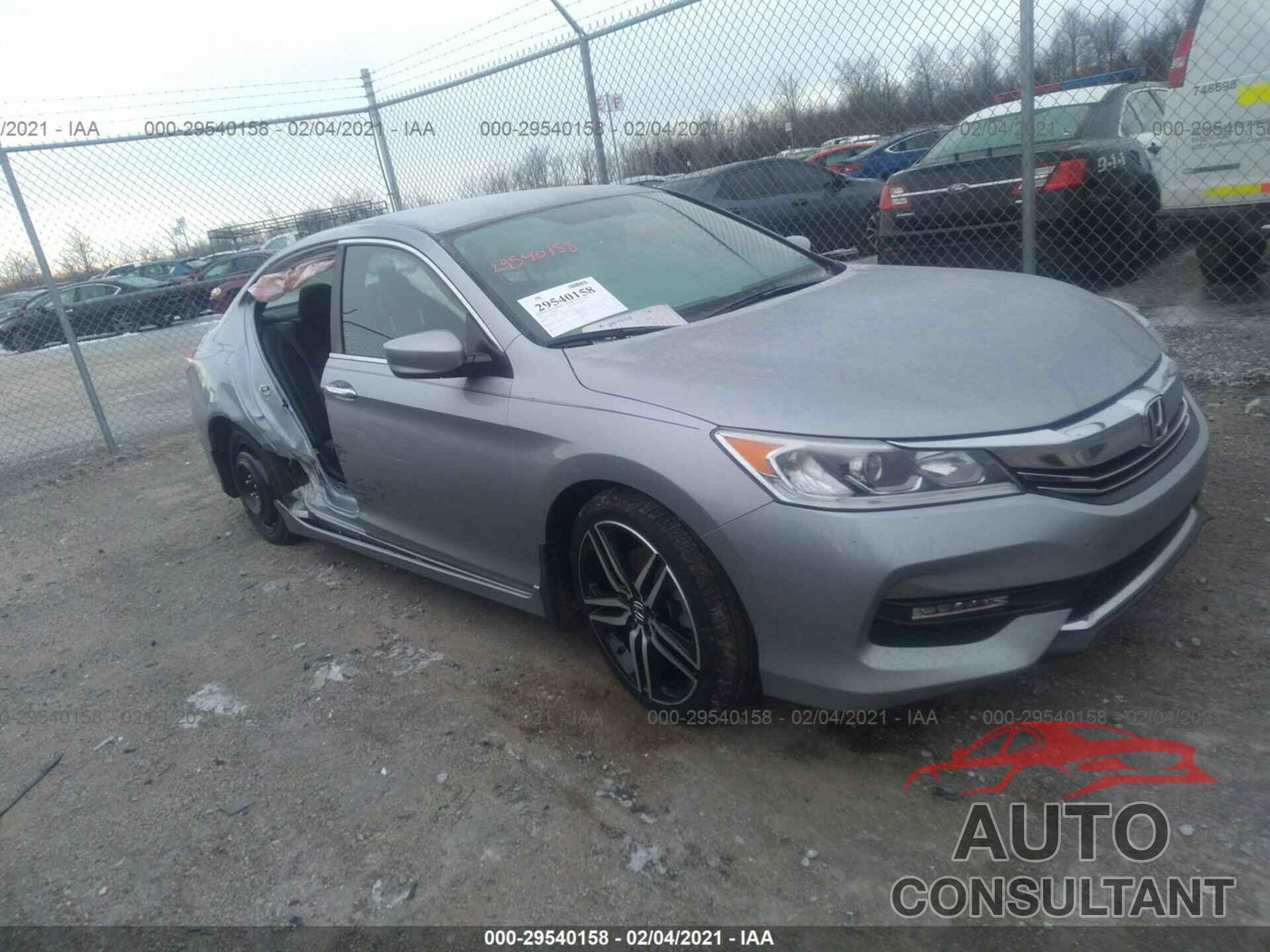 HONDA ACCORD SEDAN 2017 - 1HGCR2F54HA001502