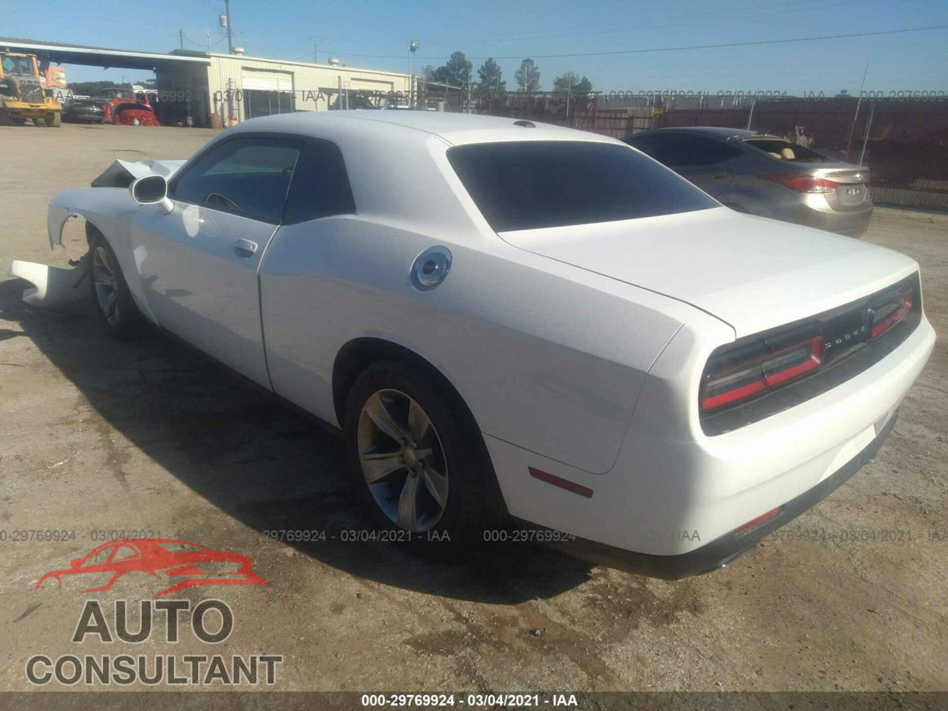 DODGE CHALLENGER 2016 - 2C3CDZAG8GH137621