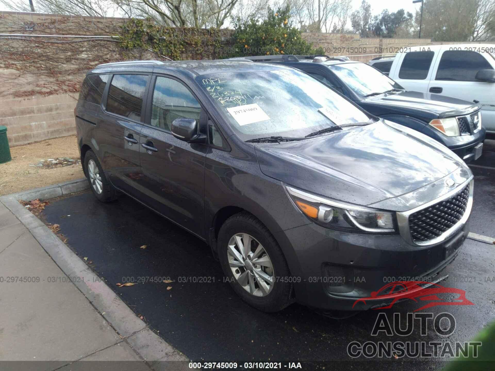 KIA SEDONA 2017 - KNDMB5C10H6326144