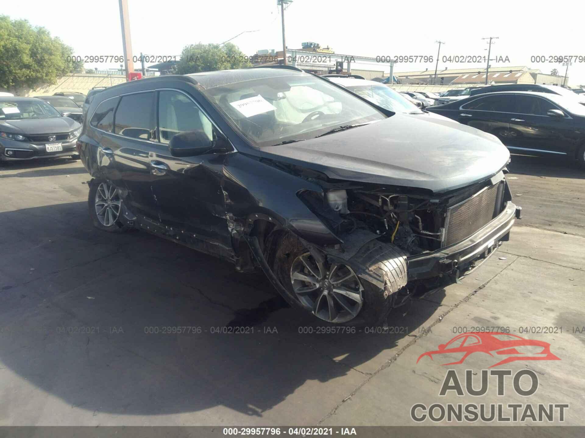 HYUNDAI SANTA FE 2017 - KM8SMDHF1HU167206
