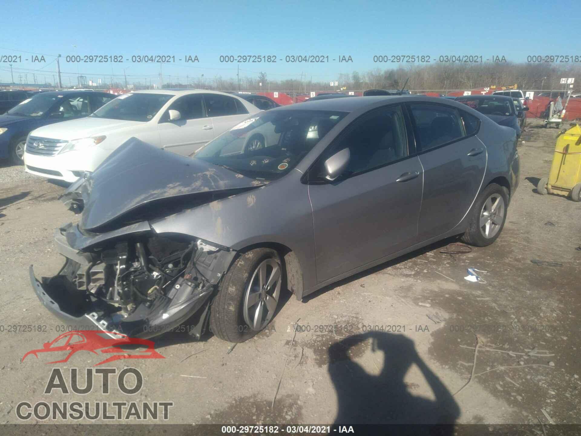 DODGE DART 2016 - 1C3CDFBB2GD629608