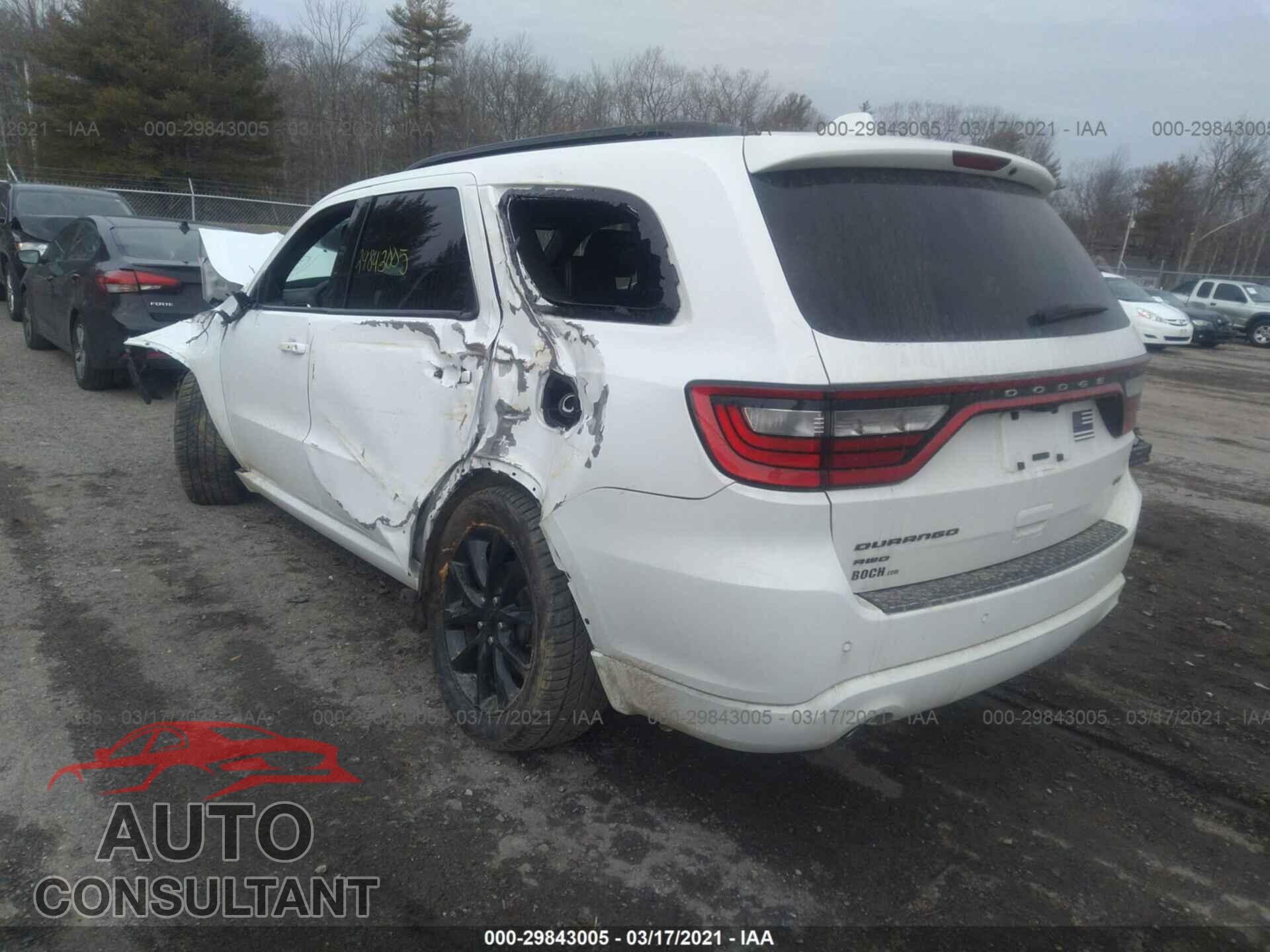 DODGE DURANGO 2017 - 1C4RDJDG7HC611288