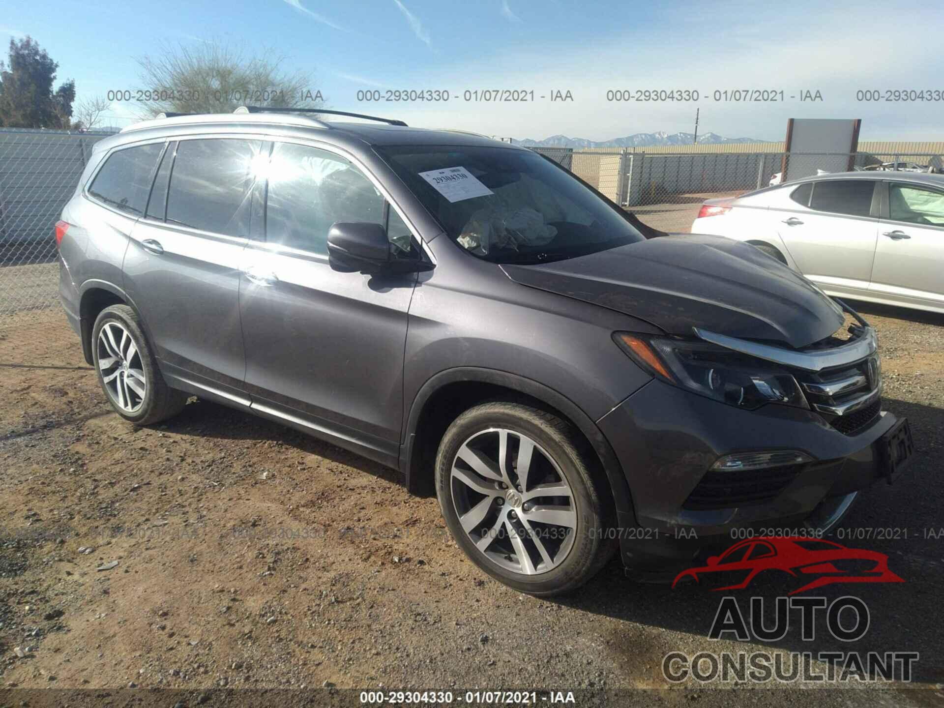 HONDA PILOT 2016 - 5FNYF5H93GB050369