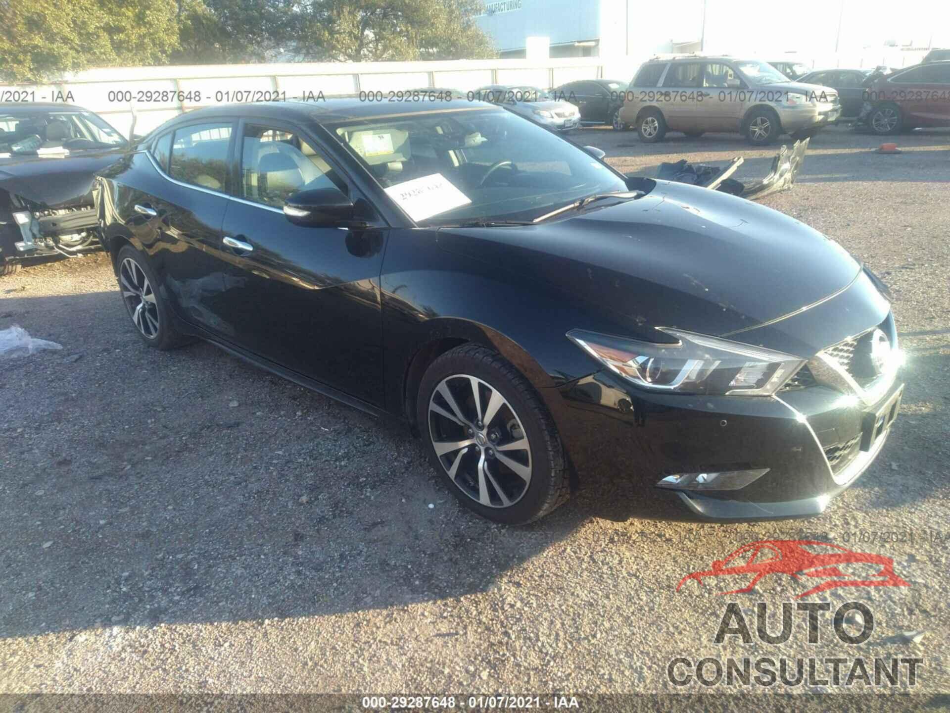 NISSAN MAXIMA 2018 - 1N4AA6AP1JC376616