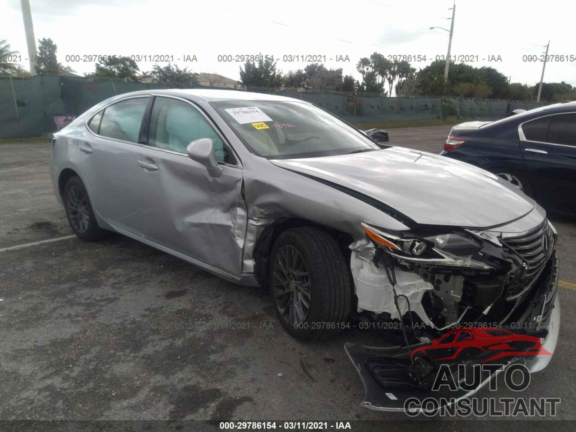 LEXUS ES 2018 - 58ABK1GG3JU086785