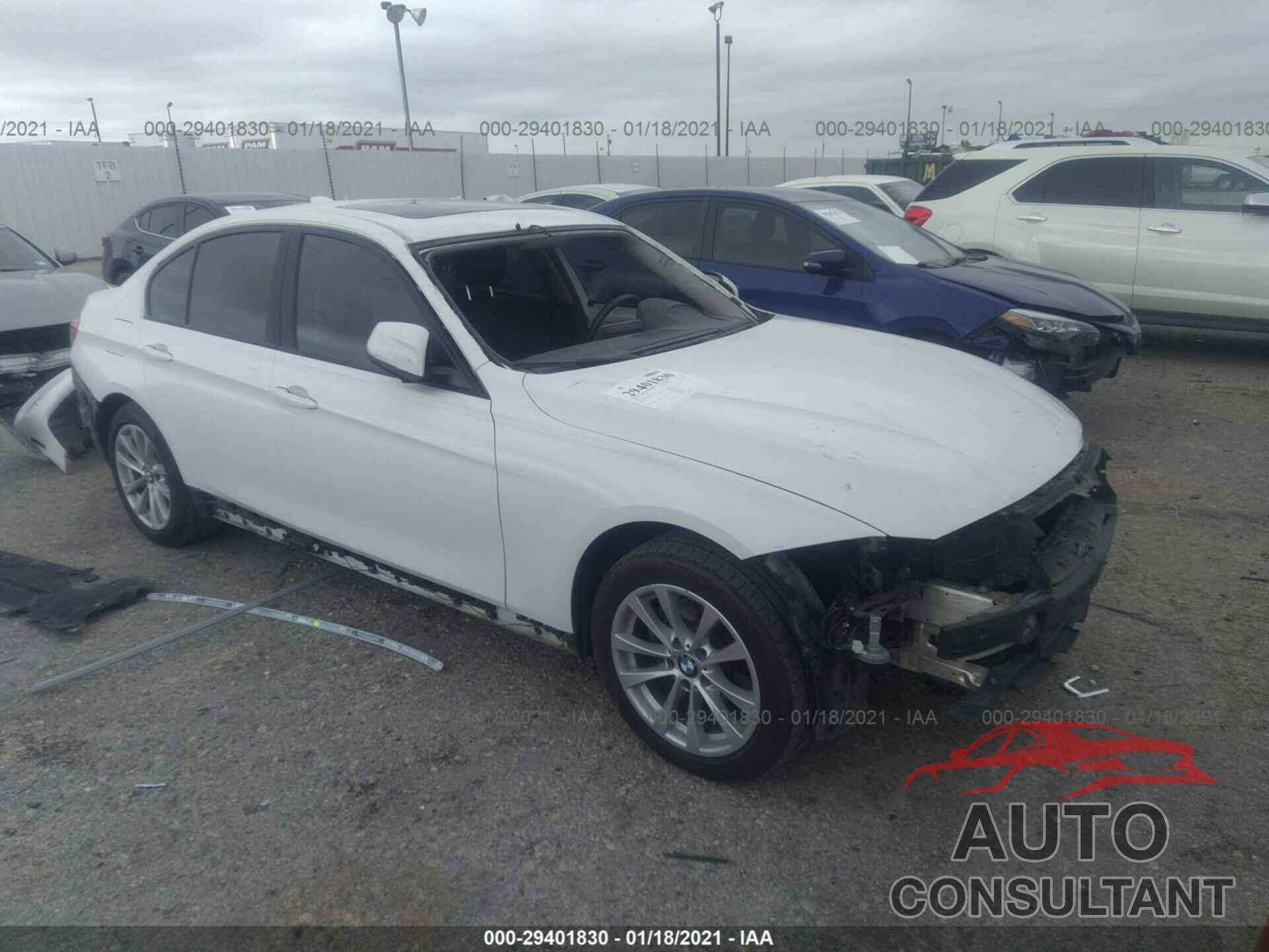 BMW 3 SERIES 2016 - WBA8E1G56GNU11358