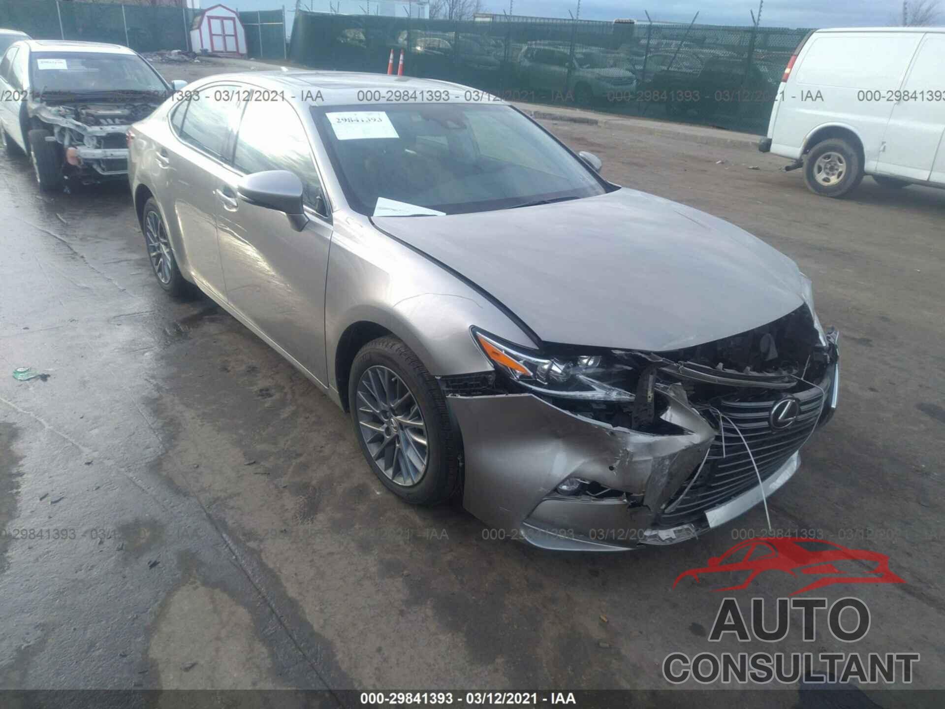 LEXUS ES 2018 - 58ABK1GG0JU117507