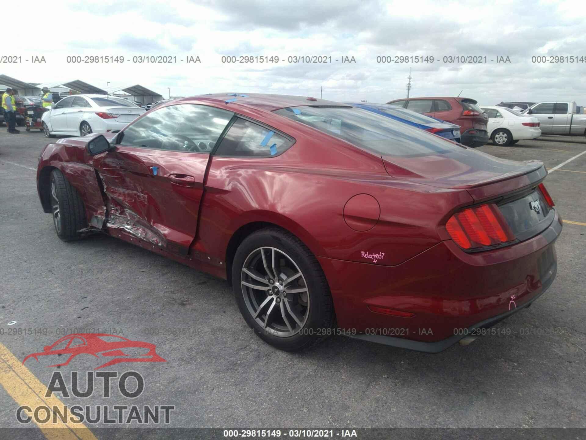 FORD MUSTANG 2017 - 1FA6P8TH2H5282409