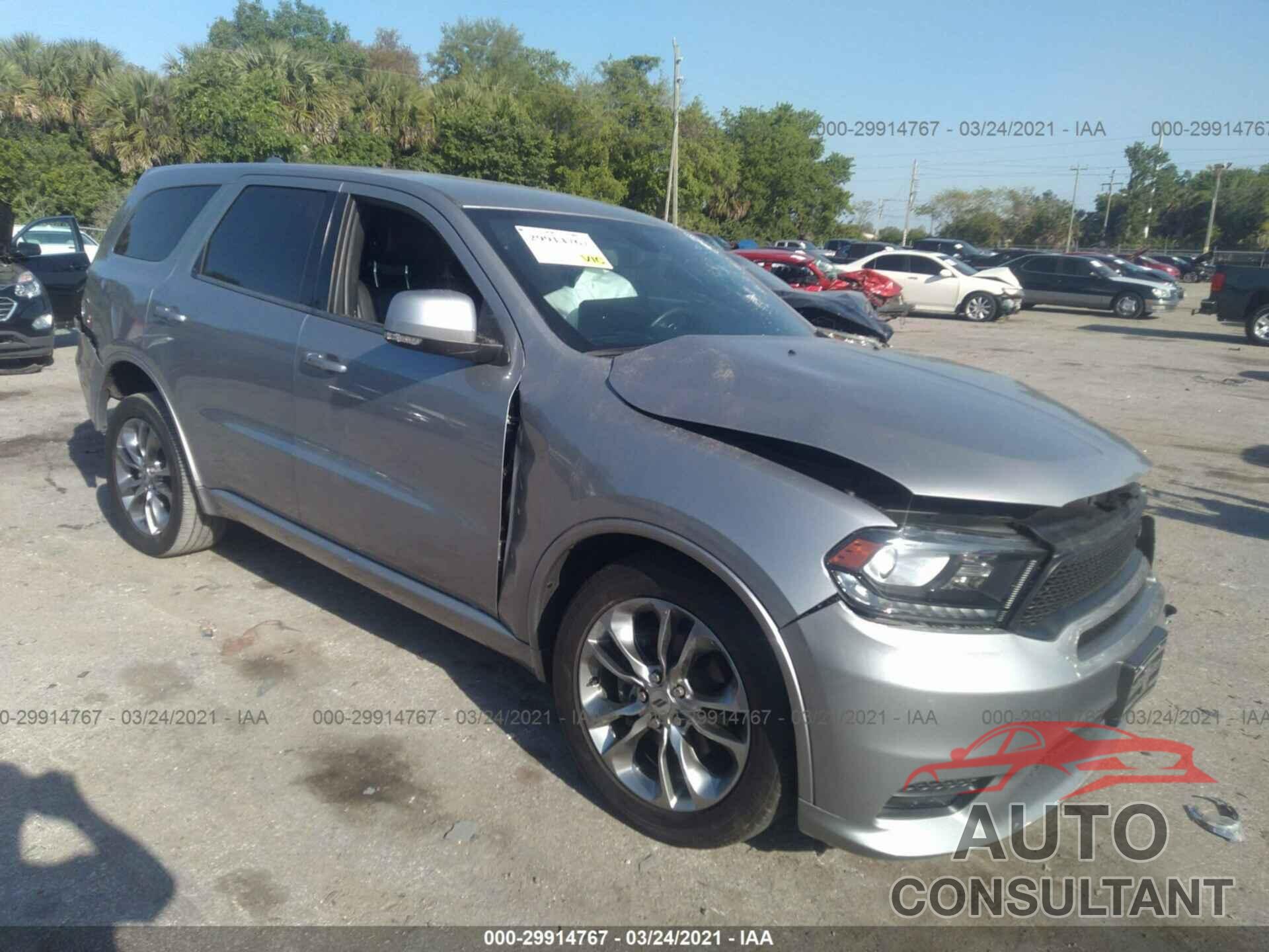 DODGE DURANGO 2019 - 1C4RDJDG4KC664103