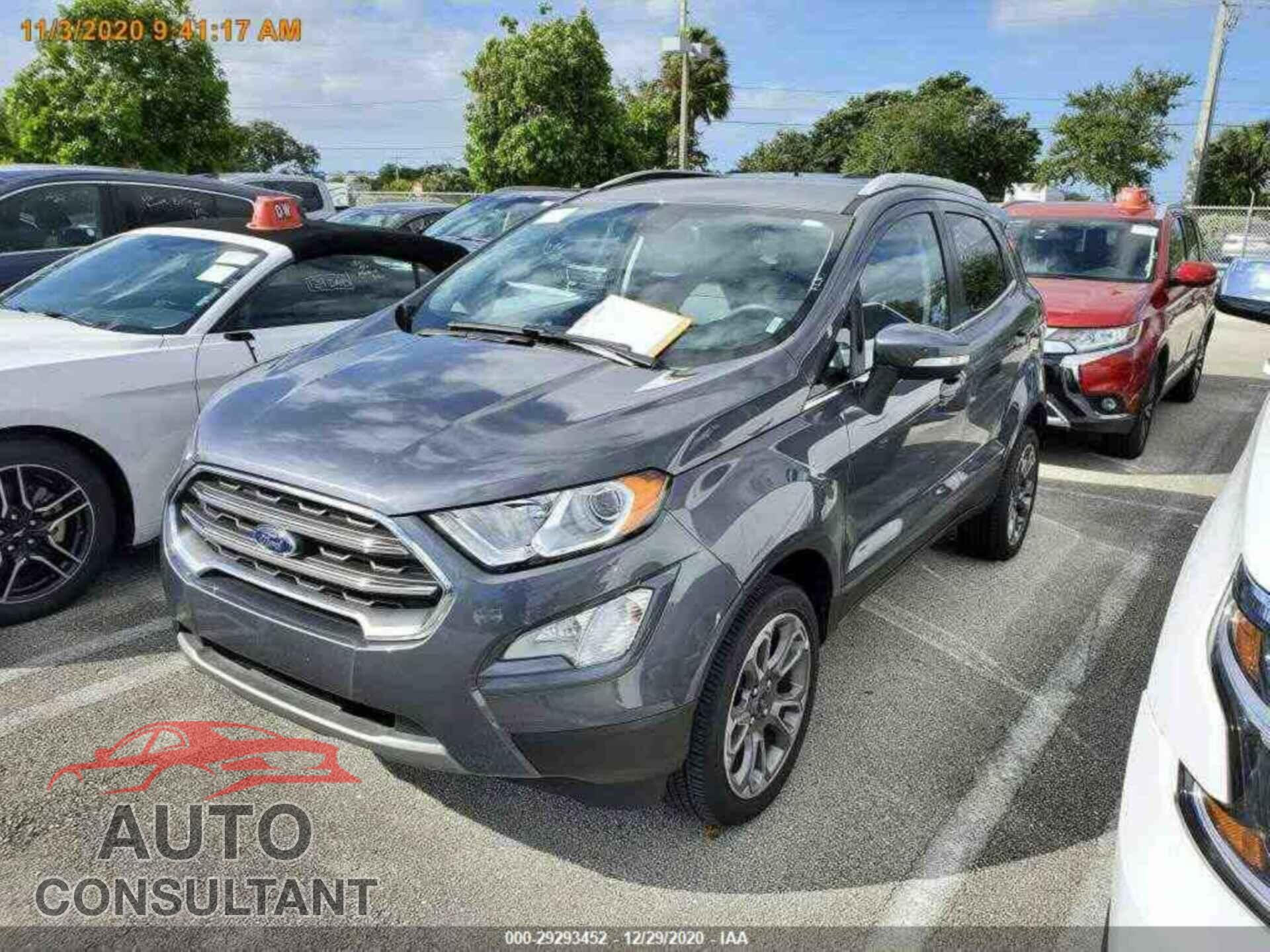 FORD ECOSPORT 2020 - MAJ6S3KL6LC346351