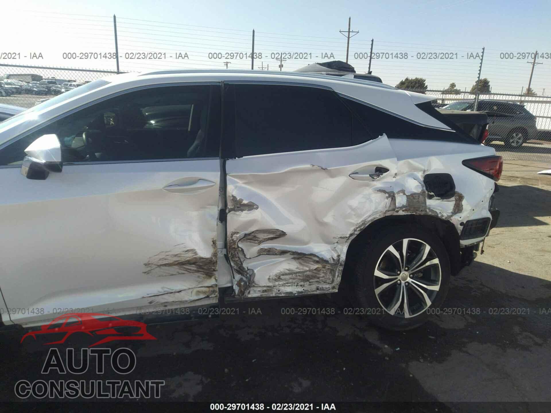 LEXUS RX 2017 - 2T2ZZMCA7HC084128