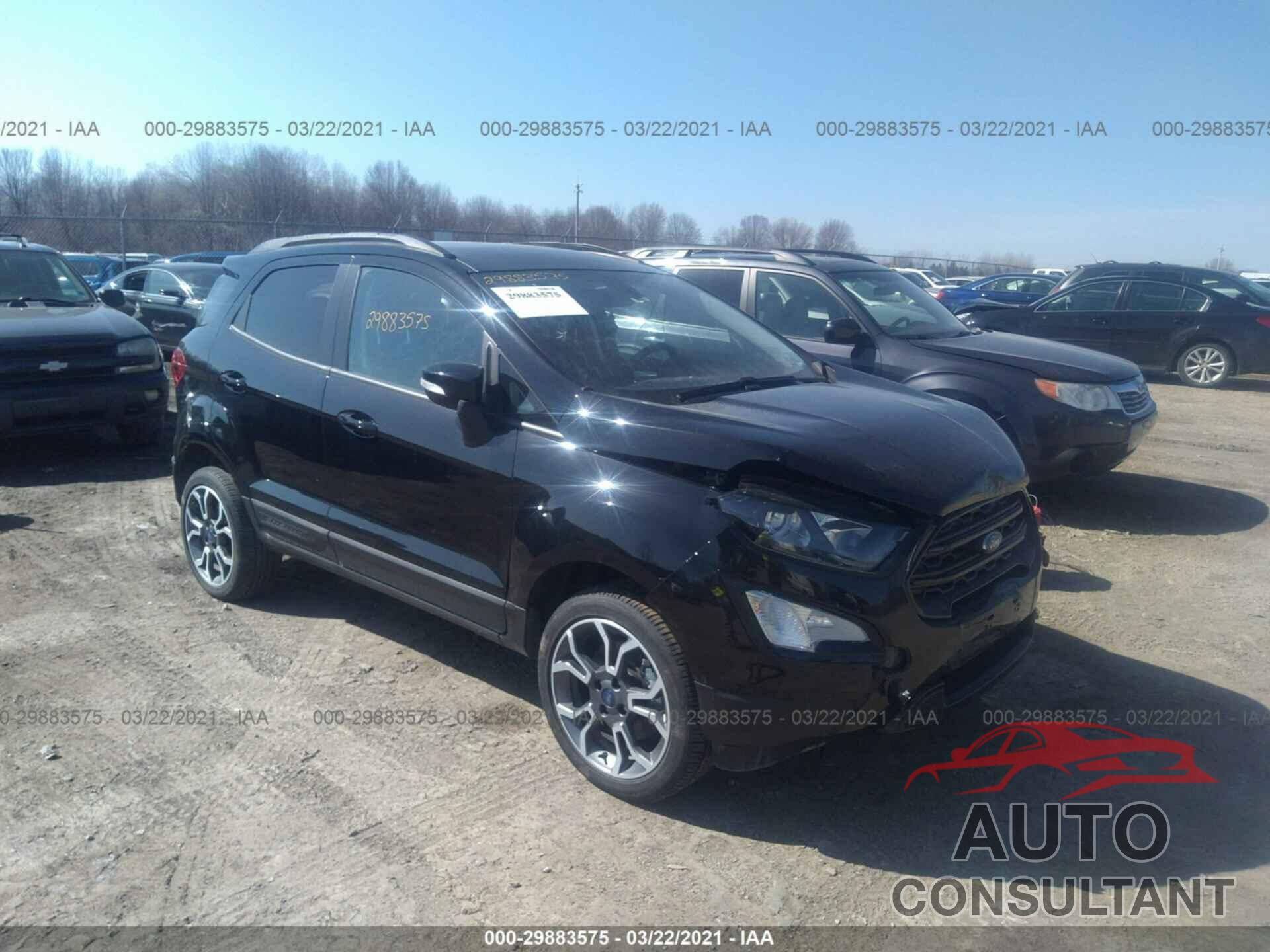 FORD ECOSPORT 2020 - MAJ6S3JLXLC342143