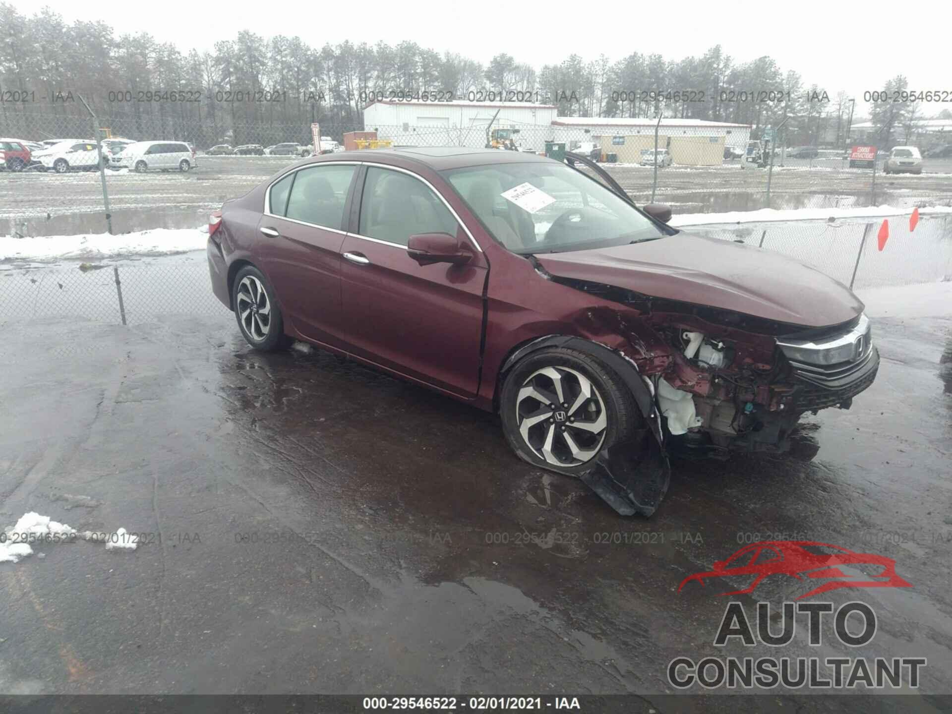 HONDA ACCORD SEDAN 2016 - 1HGCR2F7XGA062367