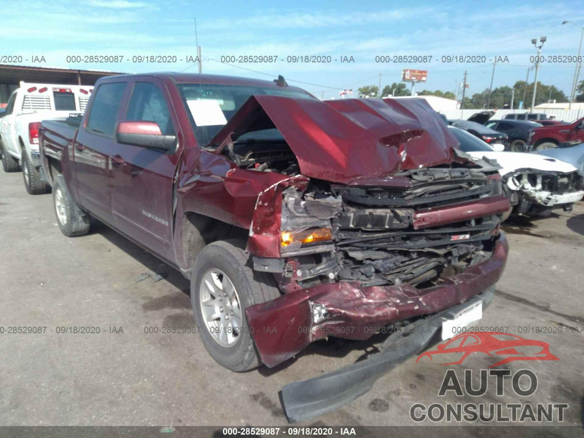 CHEVROLET SILVERADO 1500 2017 - 3GCUKREC2HG185744