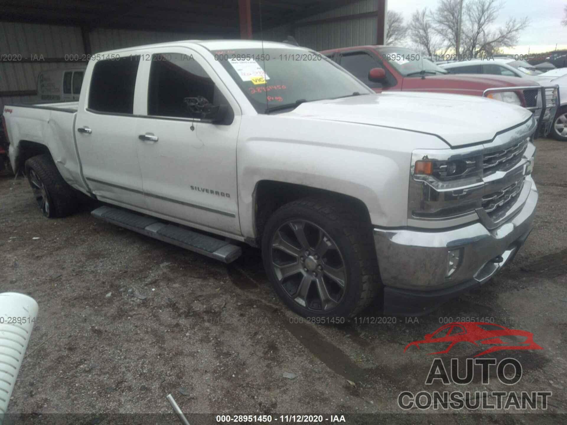 CHEVROLET SILVERADO 1500 2017 - 3GCUKSEC8HG456832
