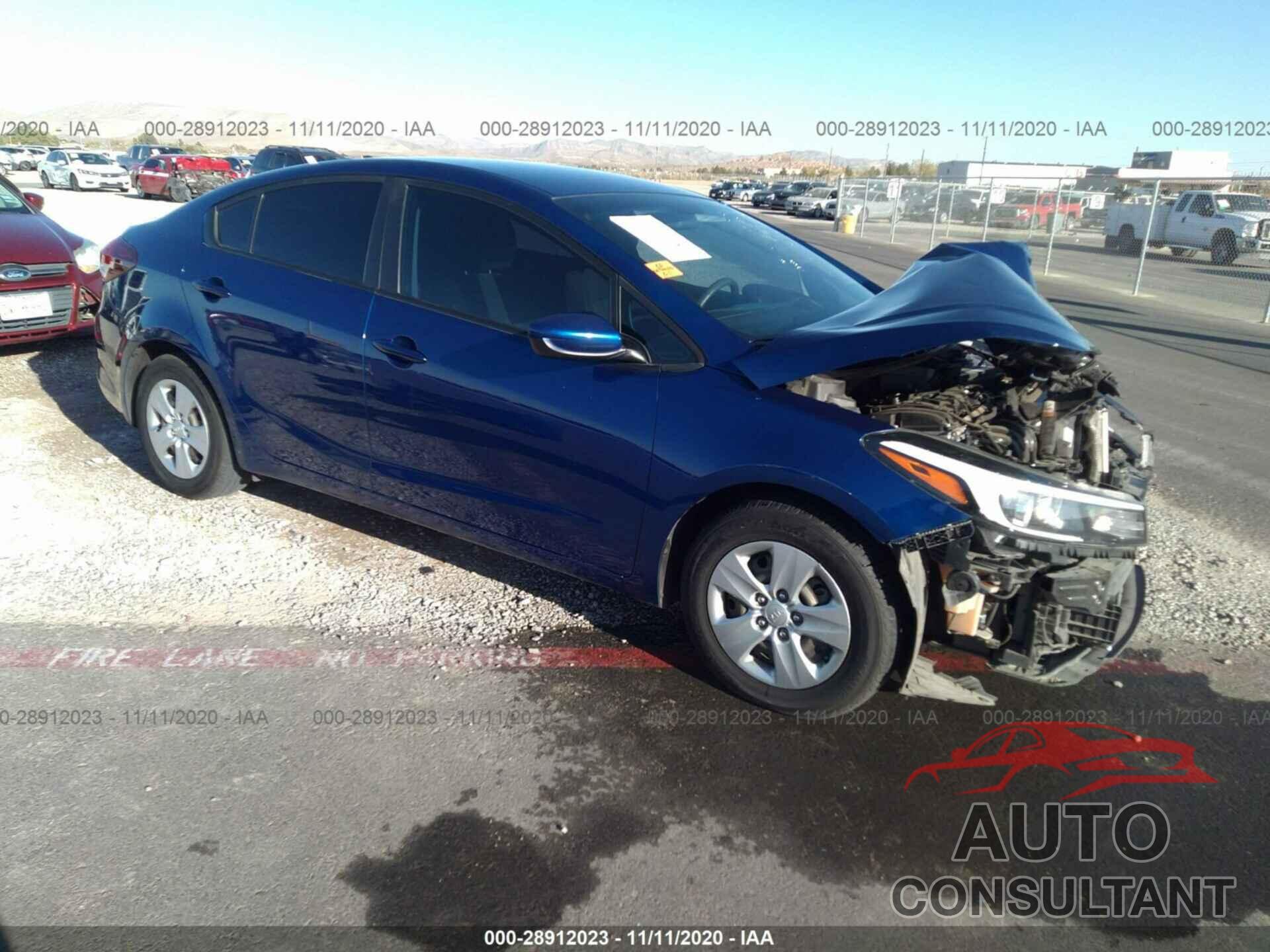 KIA FORTE 2017 - 3KPFK4A73HE016638