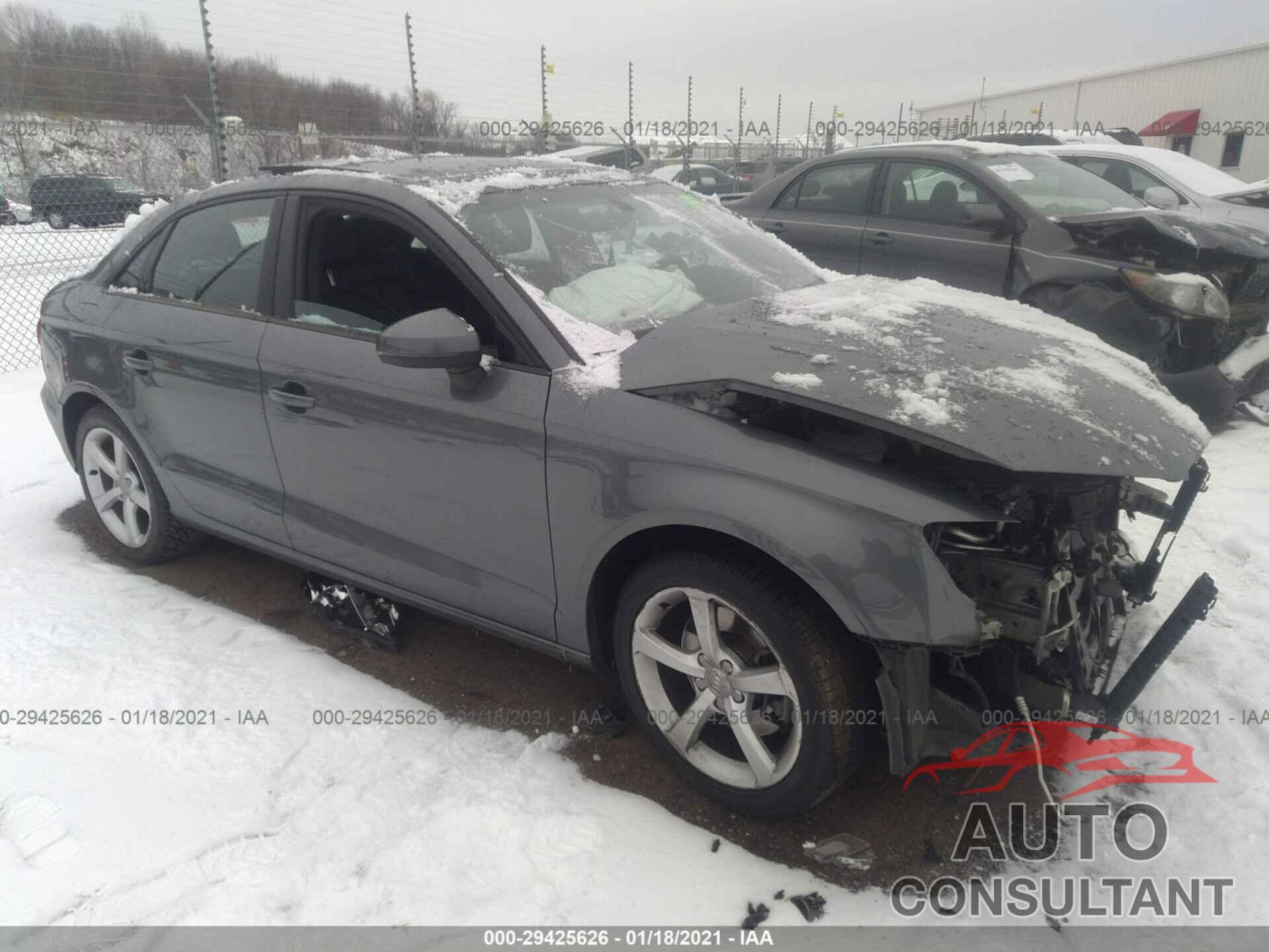 AUDI A3 2016 - WAUB8GFF7G1059974