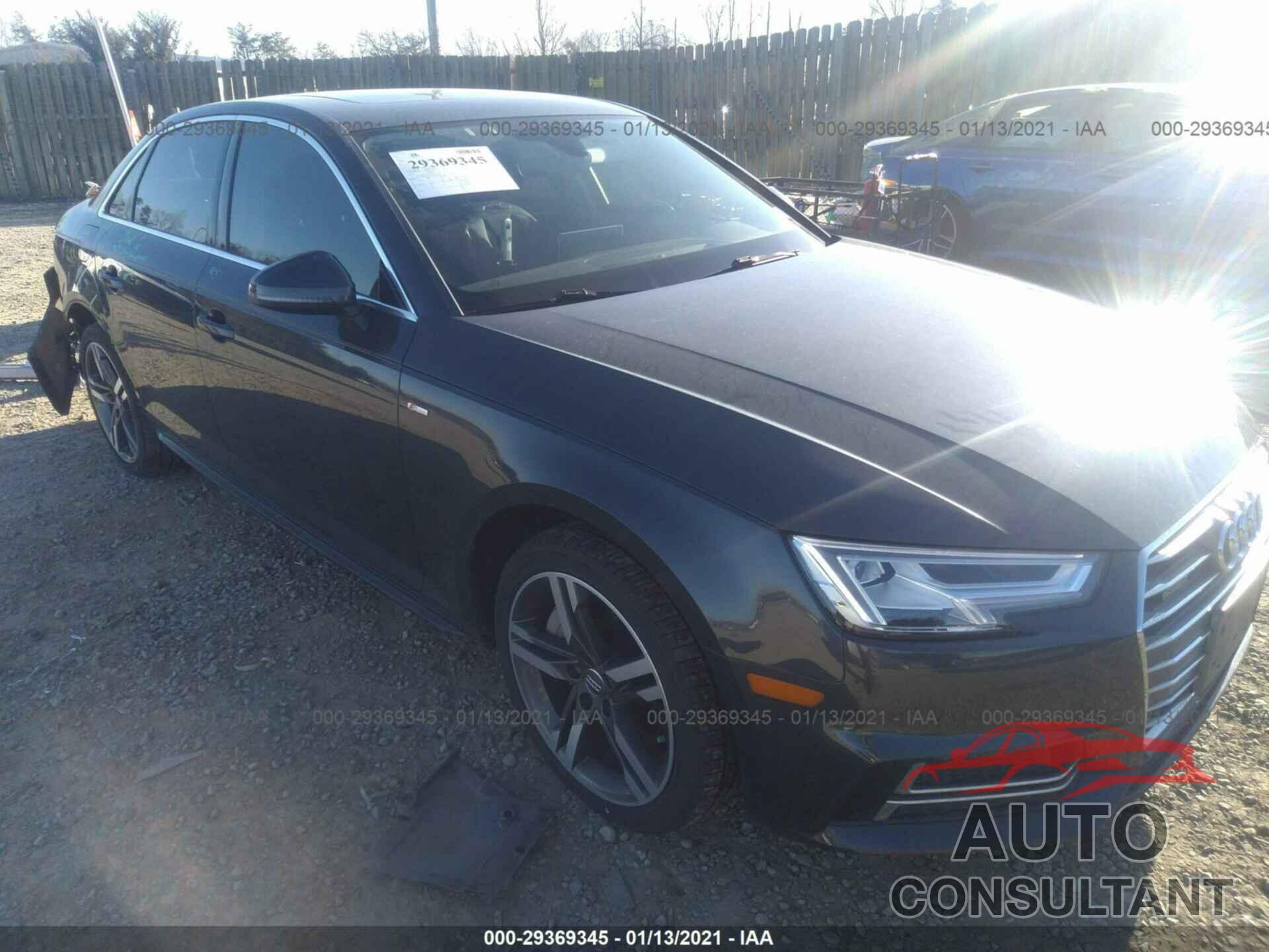 AUDI A4 2017 - WAUENAF40HN014340