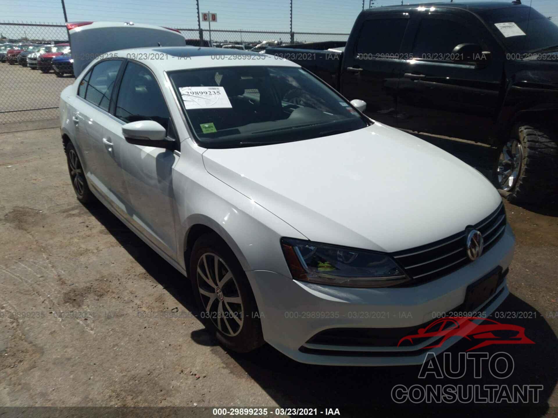 VOLKSWAGEN JETTA 2017 - 3VWDB7AJ2HM388169
