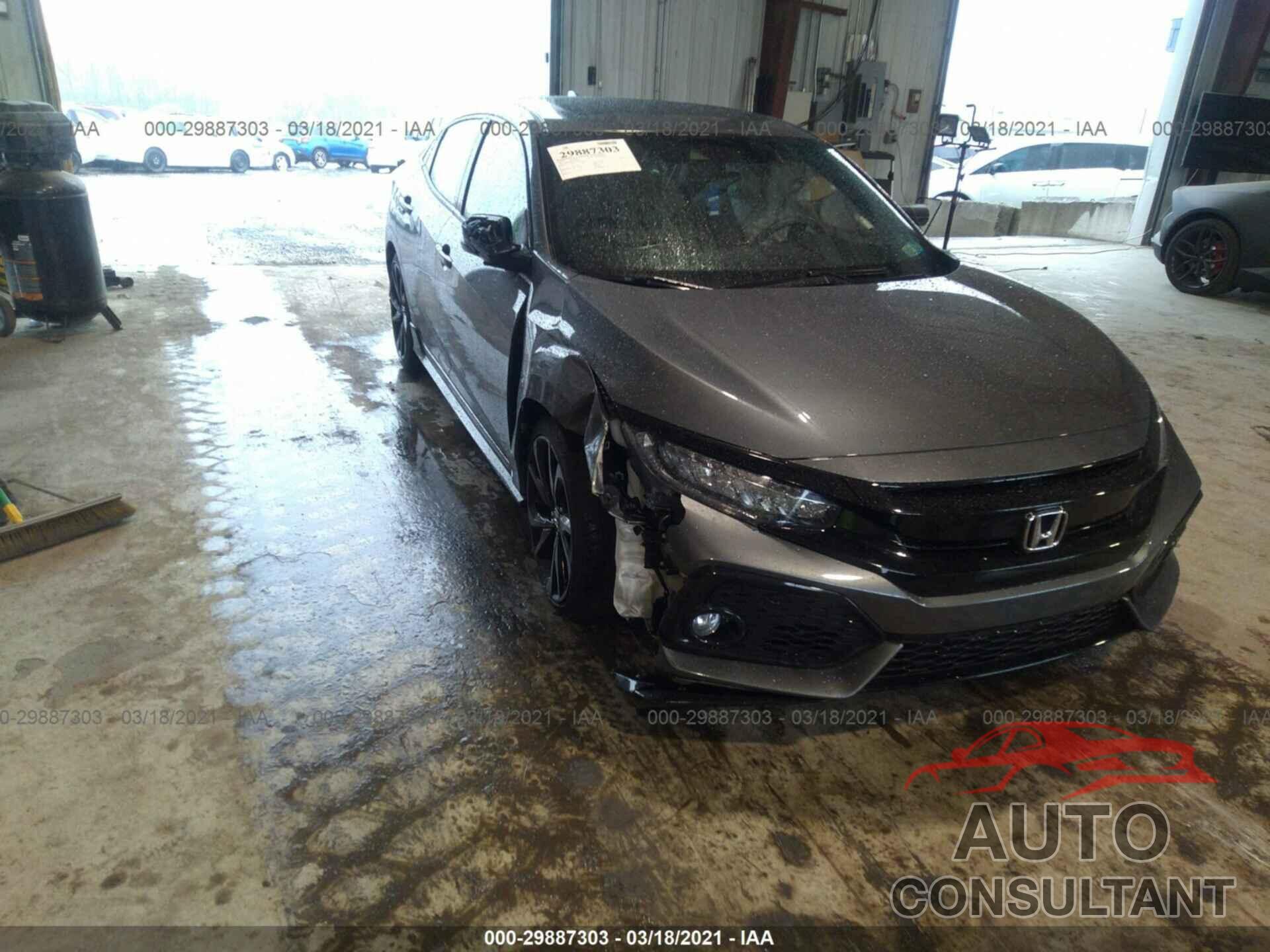 HONDA CIVIC HATCHBACK 2017 - SHHFK7H98HU422285