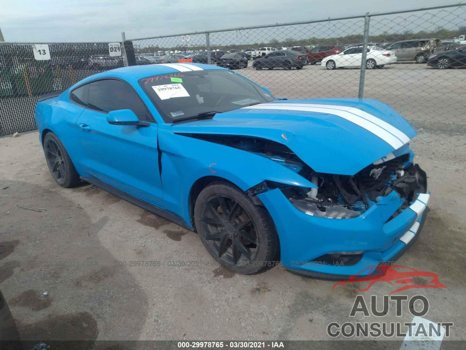 FORD MUSTANG 2017 - 1FA6P8TH4H5265692