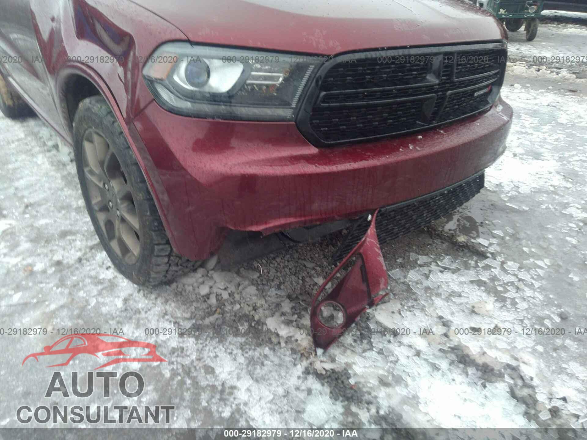 DODGE DURANGO 2017 - 1C4RDJDG5HC833845