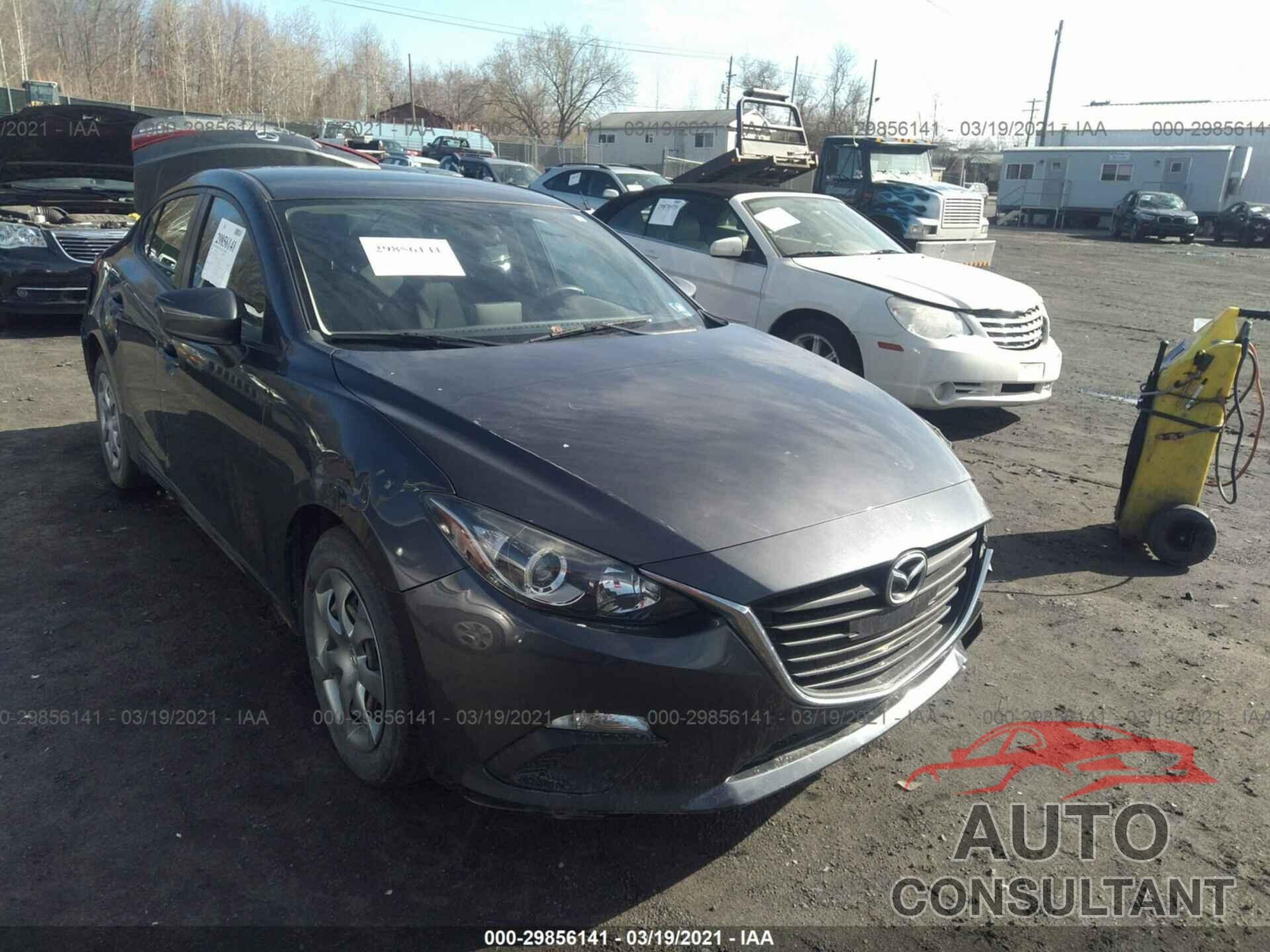 MAZDA MAZDA3 2016 - JM1BM1T71G1308522