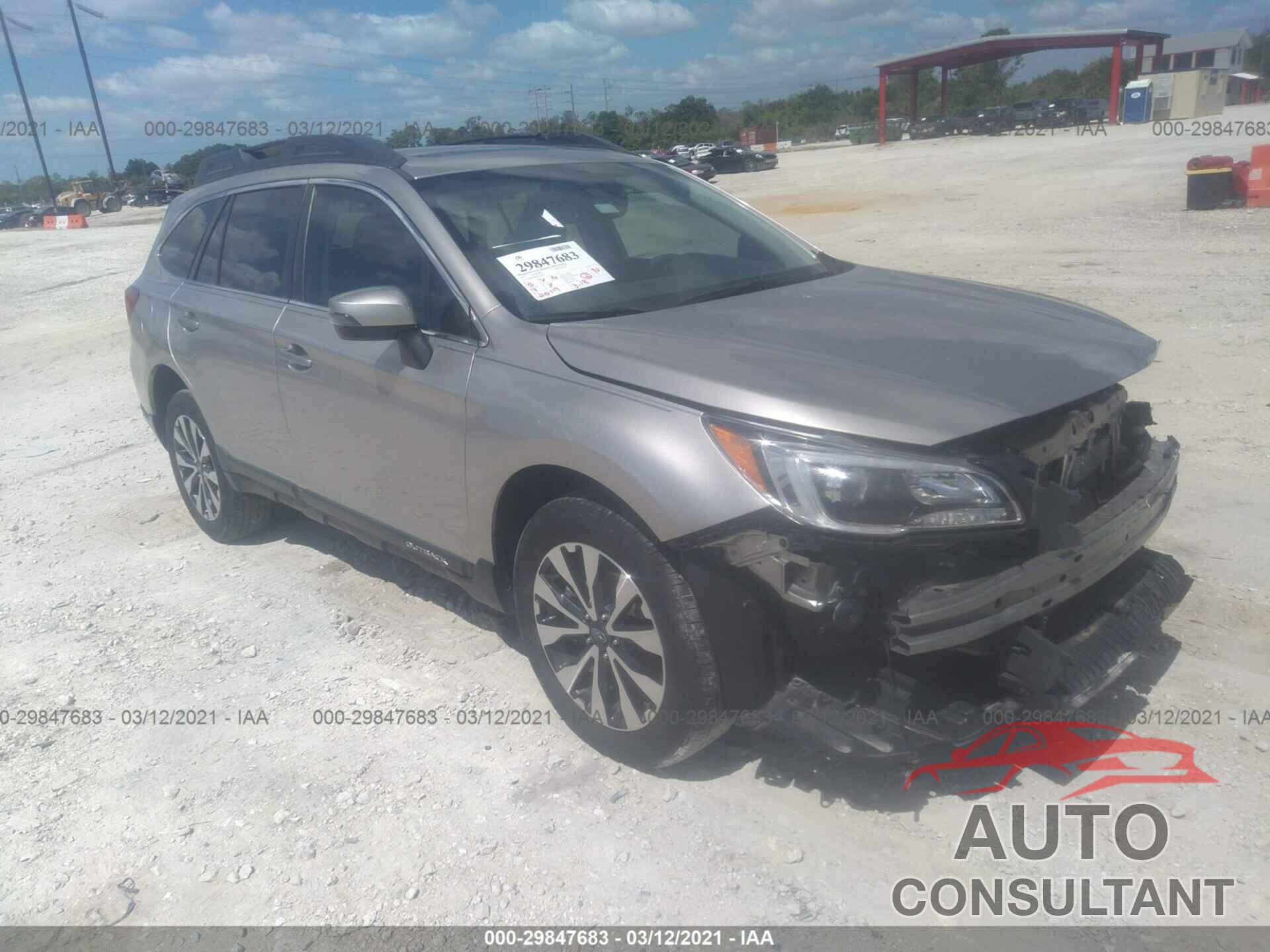SUBARU OUTBACK 2017 - 4S4BSANC9H3220397