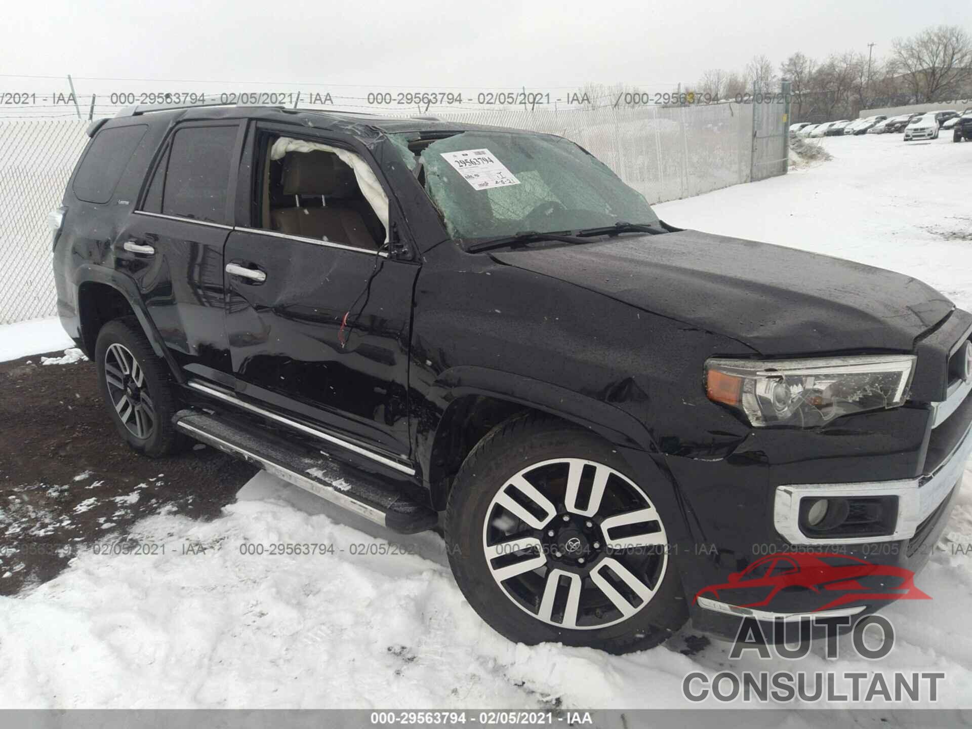 TOYOTA 4RUNNER 2016 - JTEBU5JRXG5278811