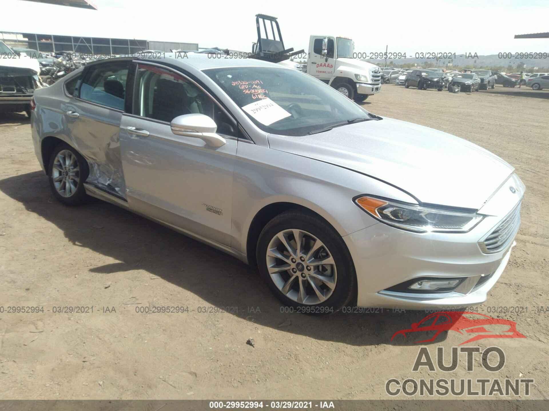 FORD FUSION ENERGI 2017 - 3FA6P0PU4HR276116