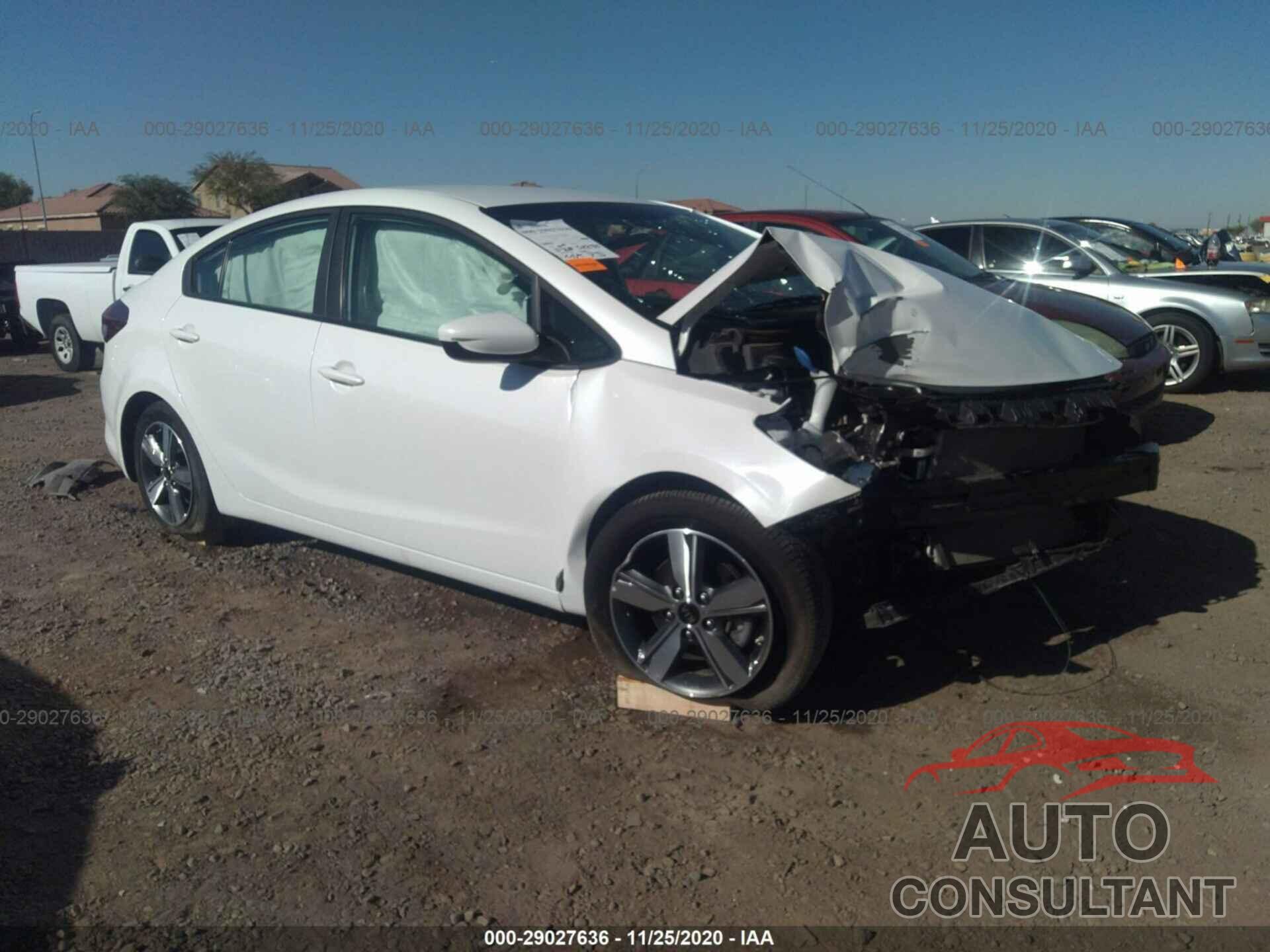 KIA FORTE 2018 - 3KPFL4A72JE170938