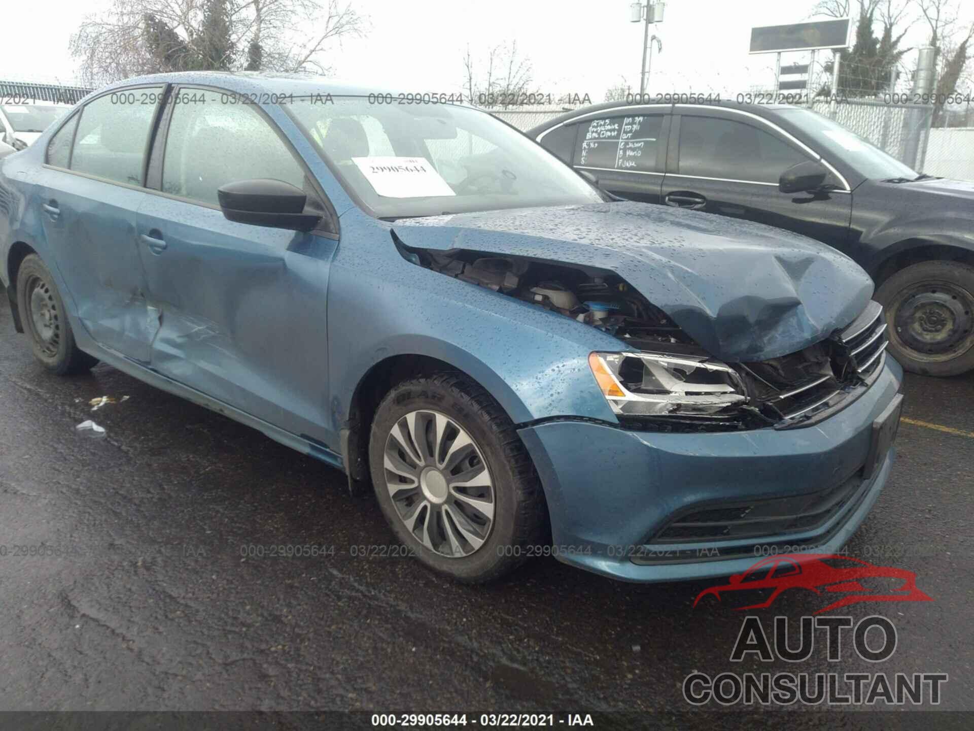 VOLKSWAGEN JETTA SEDAN 2016 - 3VW267AJ3GM218428