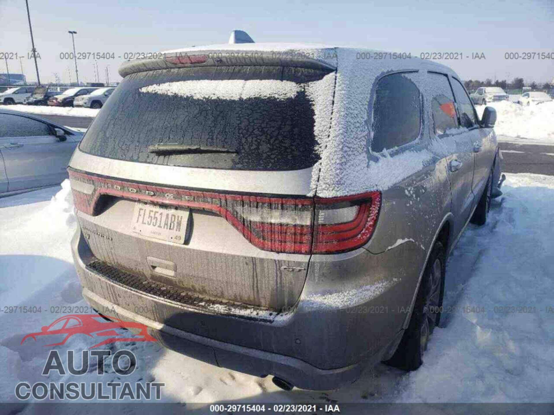 DODGE DURANGO 2019 - 1C4RDJDGXKC691645