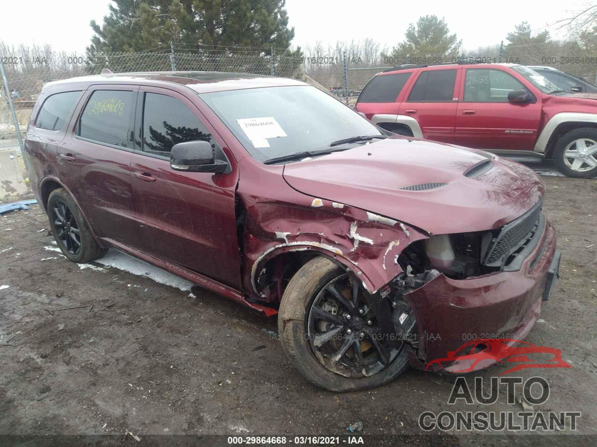 DODGE DURANGO 2018 - 1C4SDJCT3JC226767