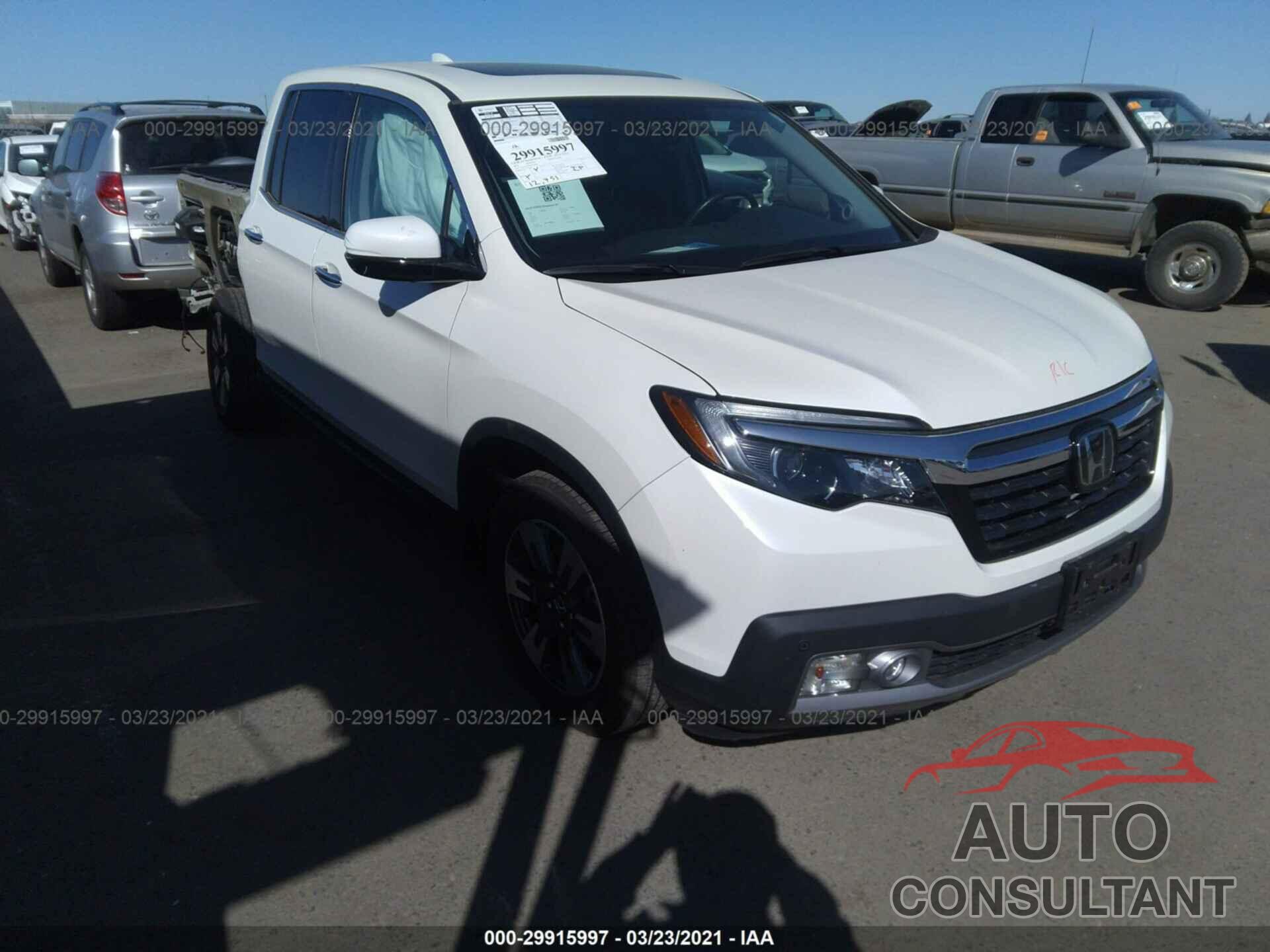 HONDA RIDGELINE 2019 - 5FPYK3F78KB039059