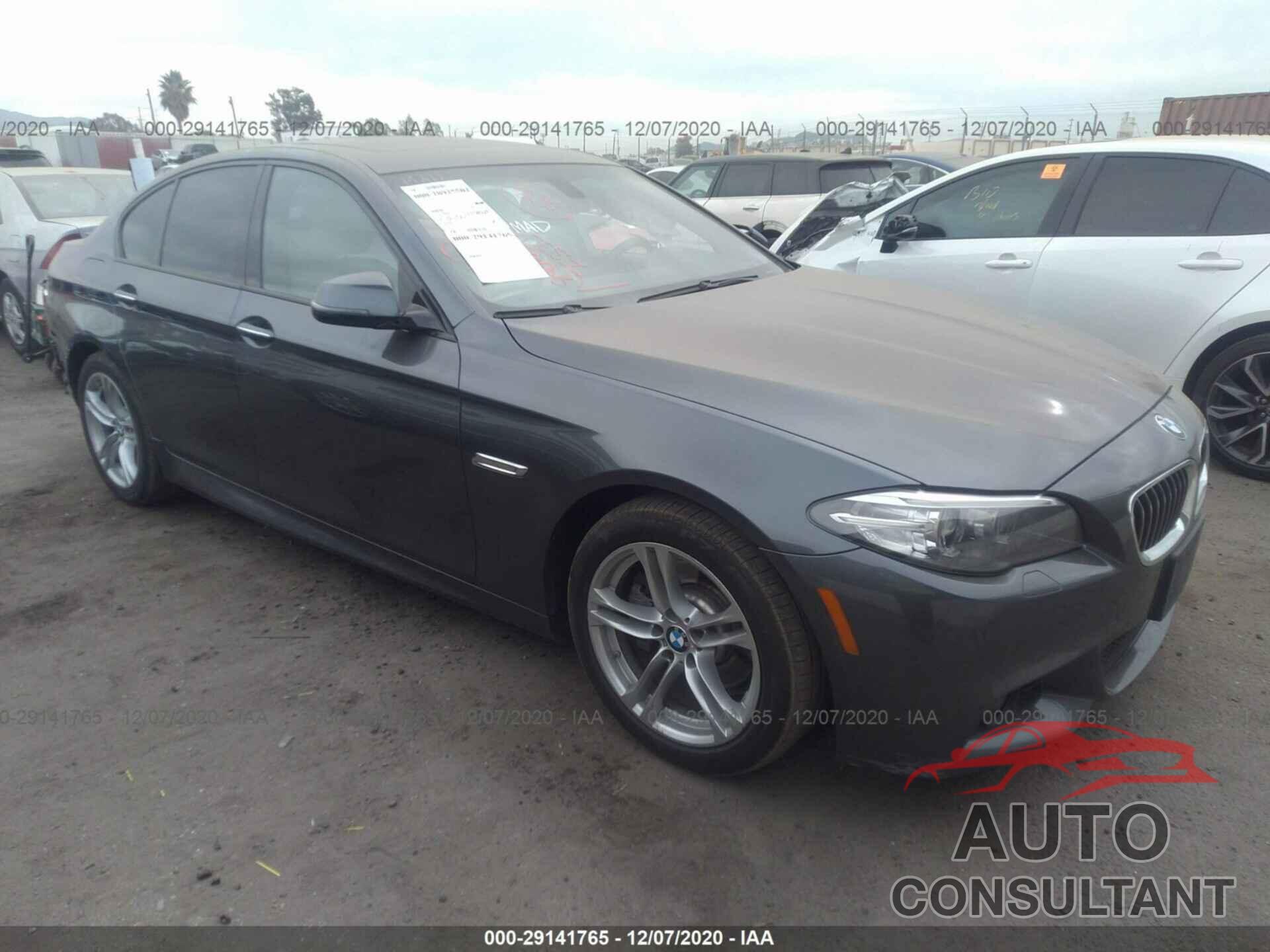 BMW 5 SERIES 2016 - WBA5A5C5XGG347695