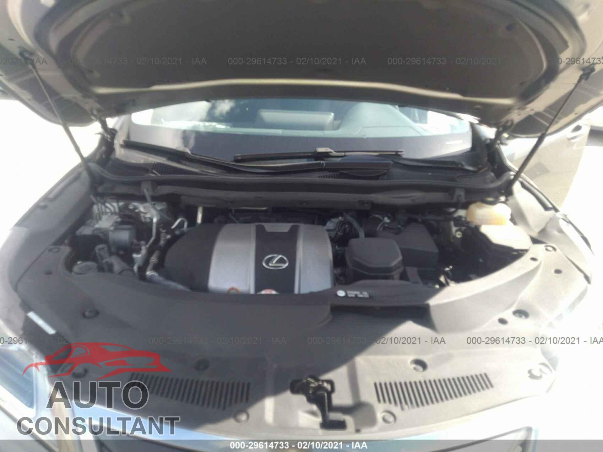 LEXUS RX 2017 - 2T2ZZMCA2HC088233