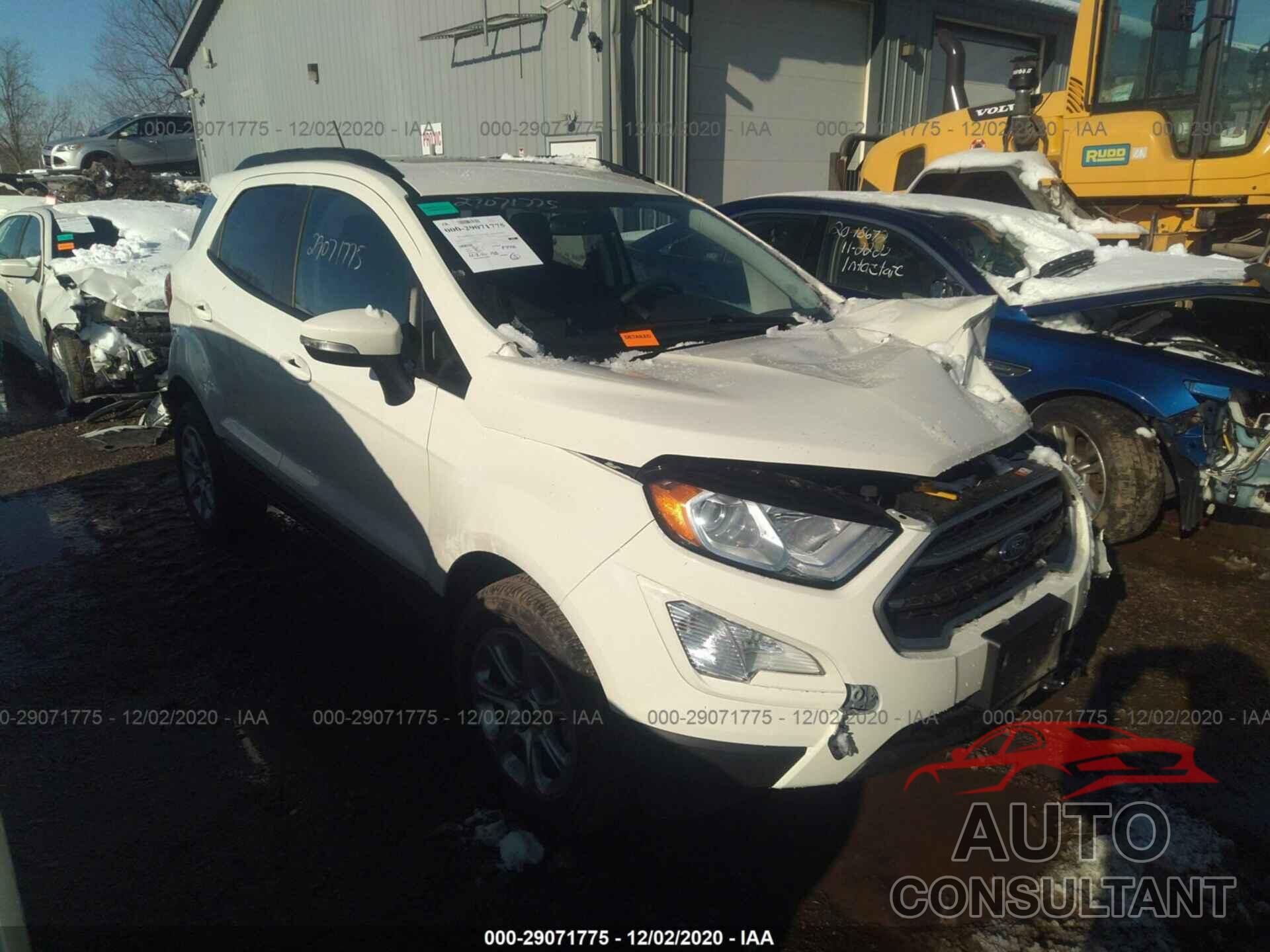 FORD ECOSPORT 2020 - MAJ6S3GL8LC369915