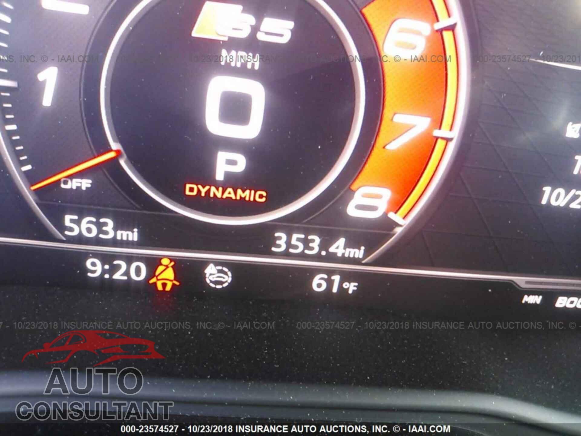 AUDI S5 2018 - WAUC4CF56JA098093