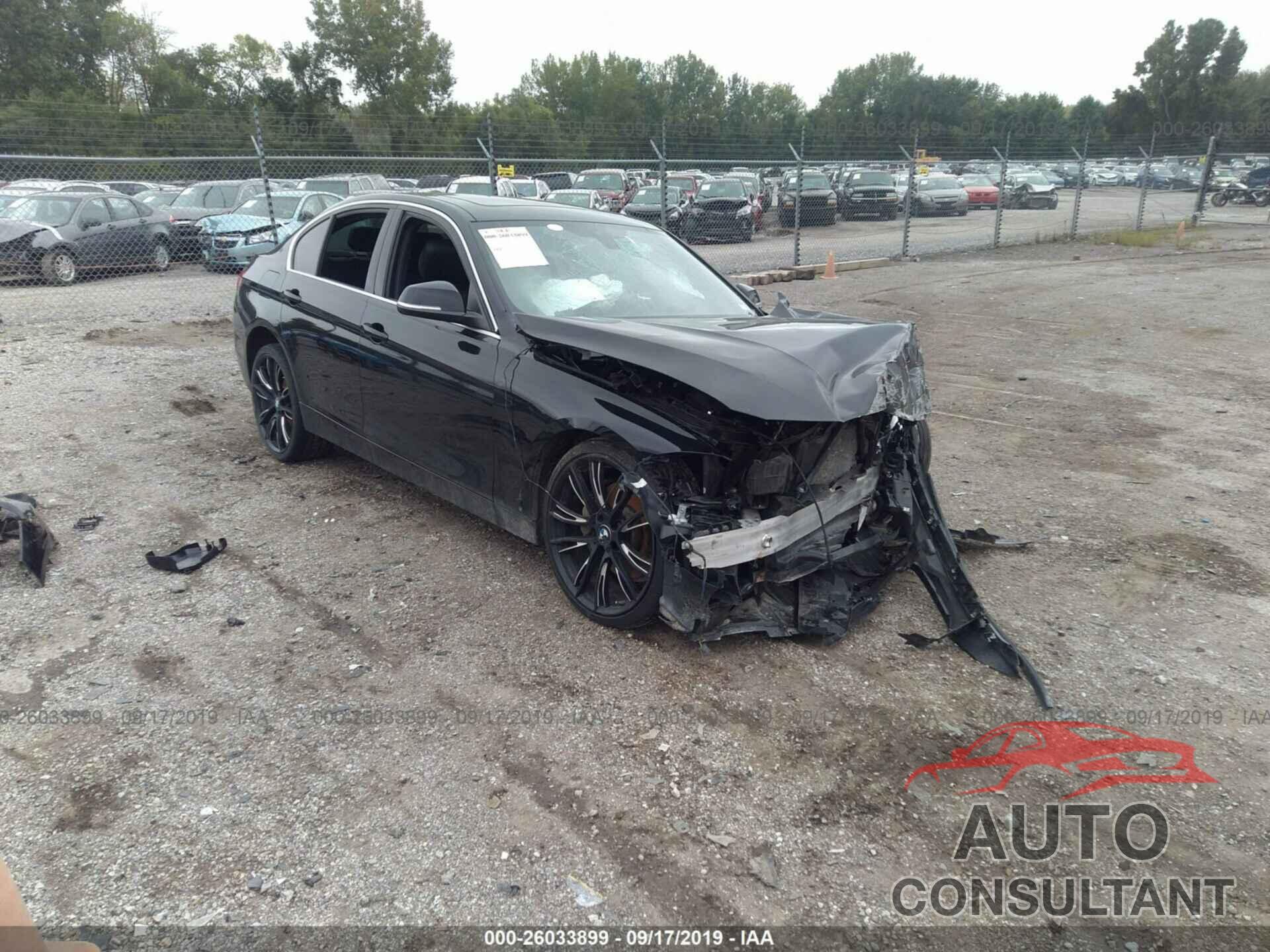 BMW 3 SERIES 2016 - WBA8B7G54GNT70496