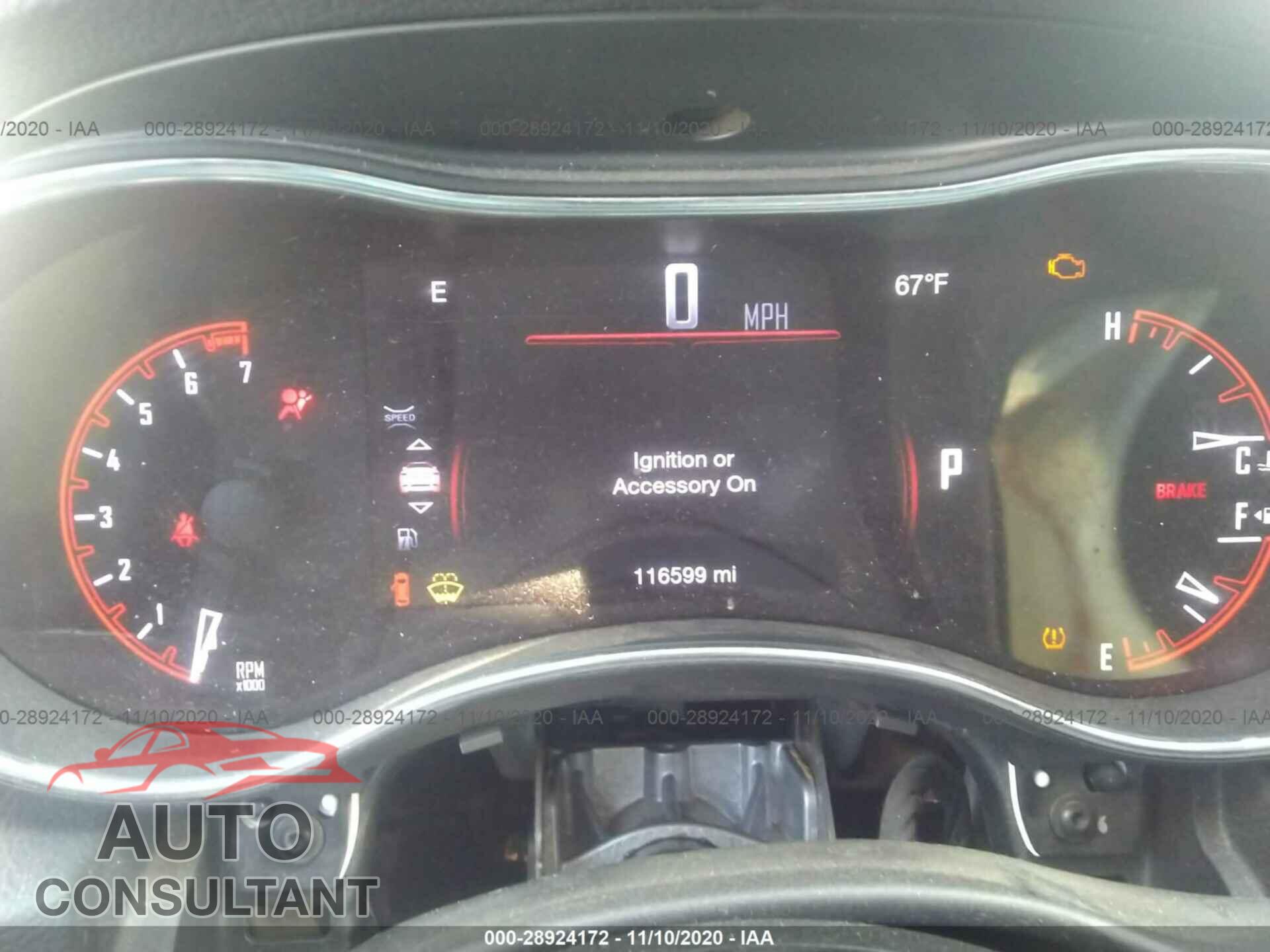 DODGE DURANGO 2017 - 1C4RDJDG1HC870116