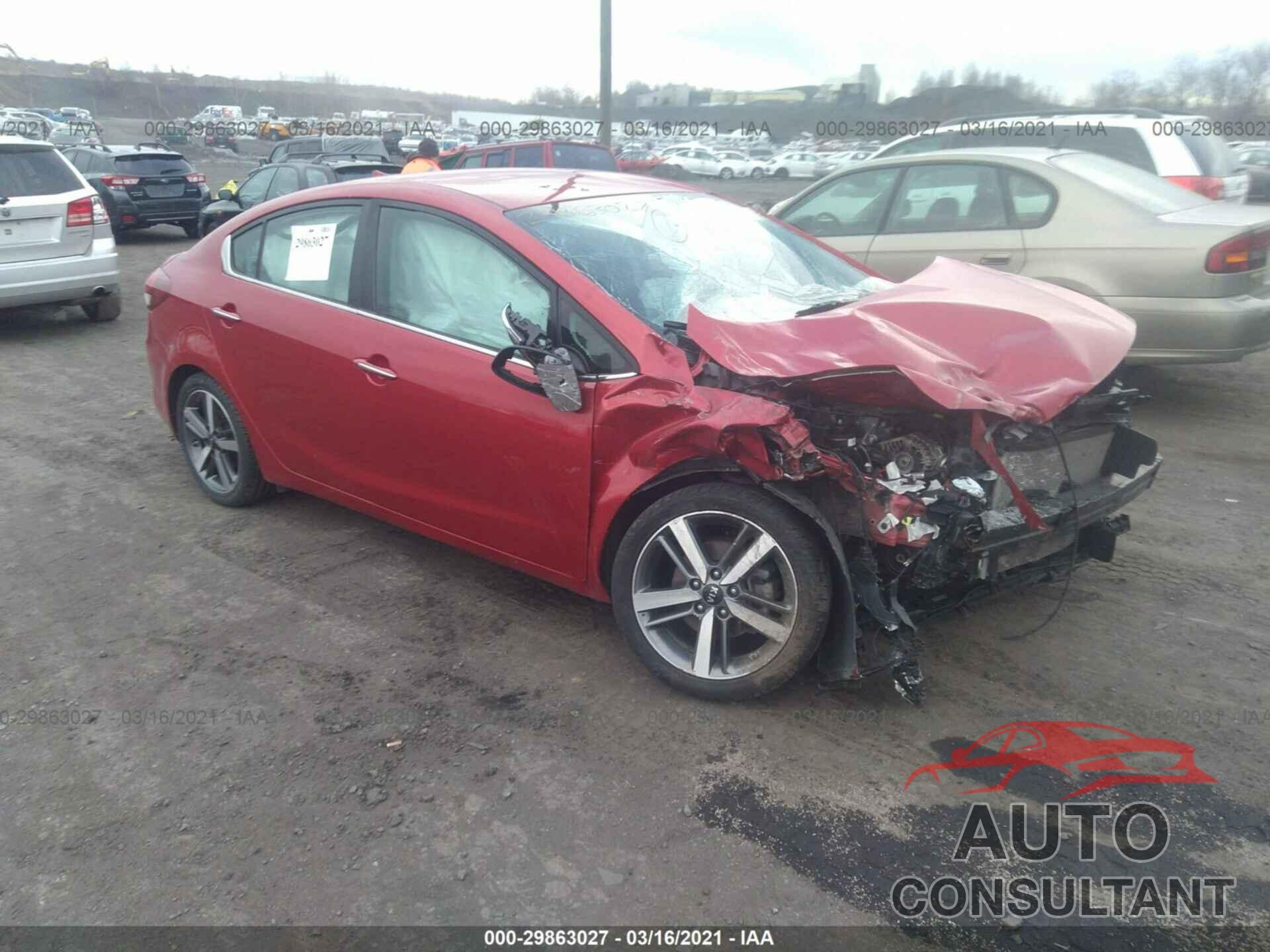 KIA FORTE 2017 - 3KPFL4A80HE038697
